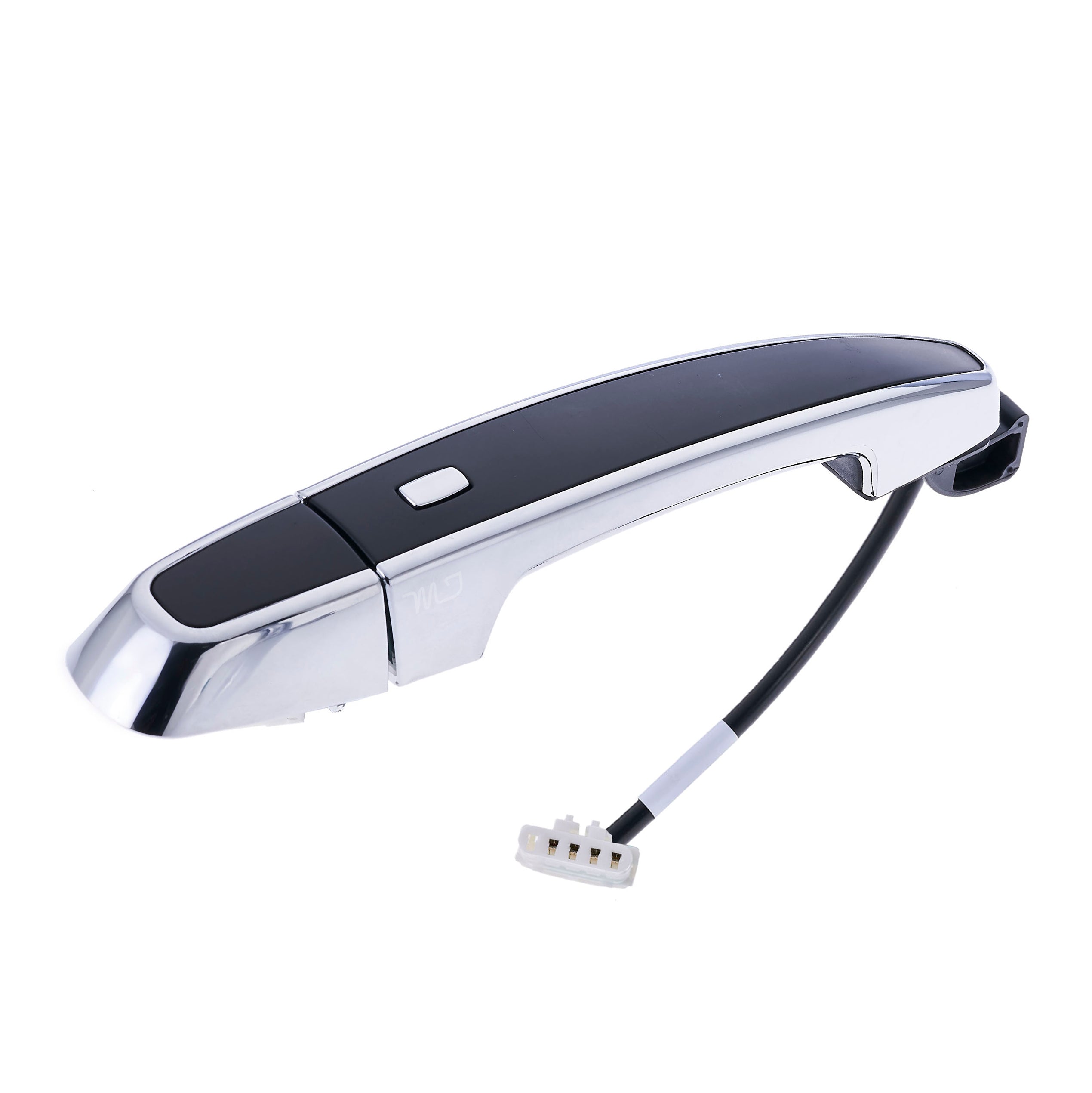 2014 Chevrolet Impala LTZ Right Front Exterior Door Handle - Black/Chrome 4-Pin Replacement (No Keyhole) | Perfect for DIY Repairs & Auto Body Shops