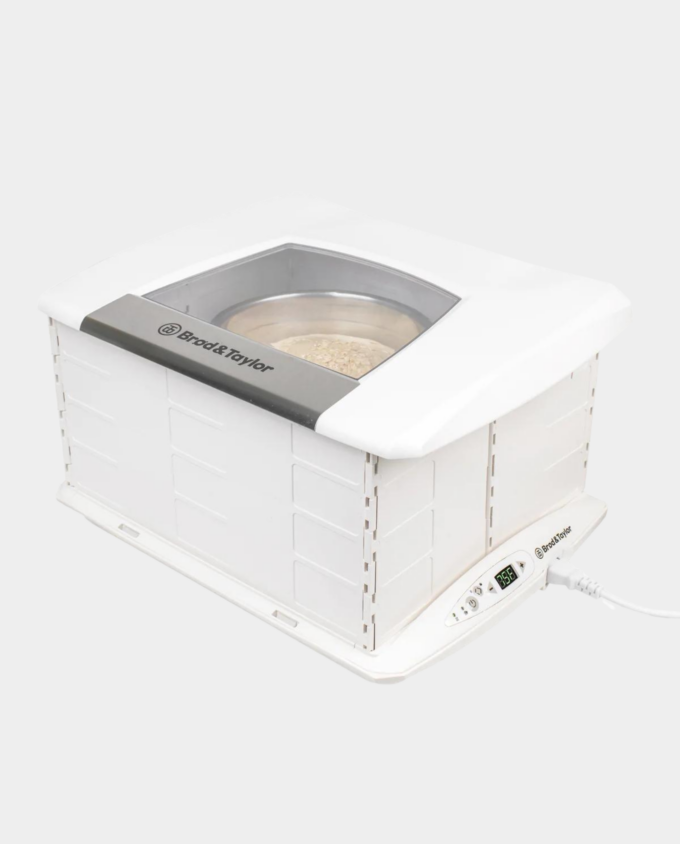 Electric Folding Proofer & Slow Cooker with Adjustable Shelf - Perfect for Baking Bread, Proofing Dough & Slow Cooking Meals at Home