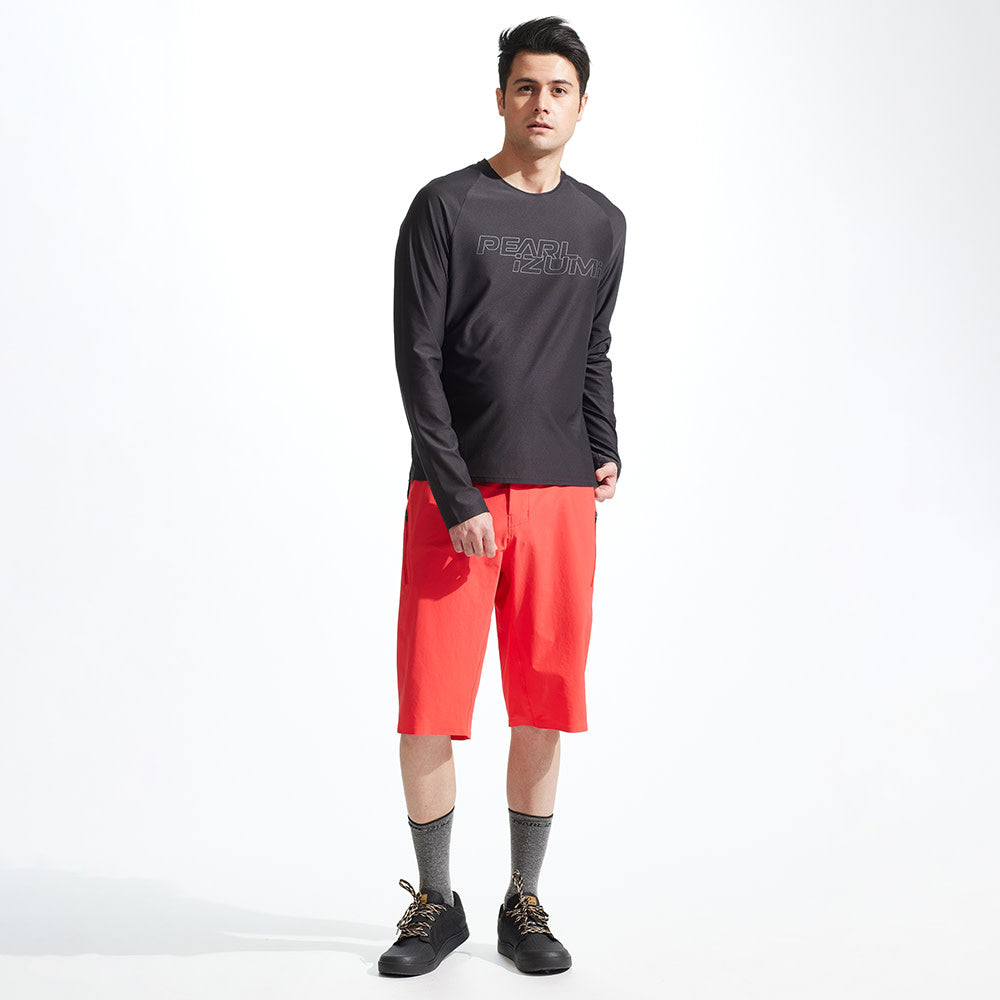 Men's Performance Long Sleeve Jersey - Breathable Moisture-Wicking Workout Shirt for Running, Gym & Outdoor Activities