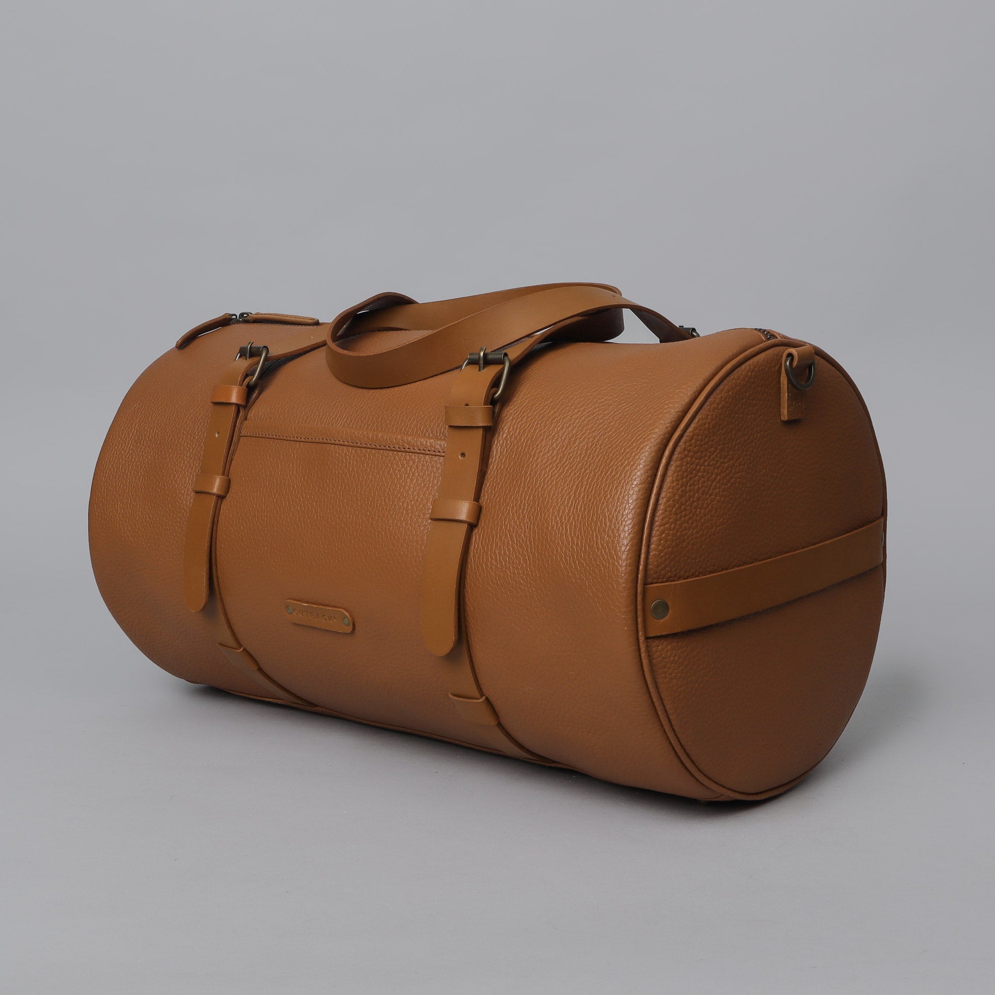 Premium Miami Leather Gym Bag for Men & Women - Durable Workout Duffel with Adjustable Strap - Perfect for Gym, Travel & Sports