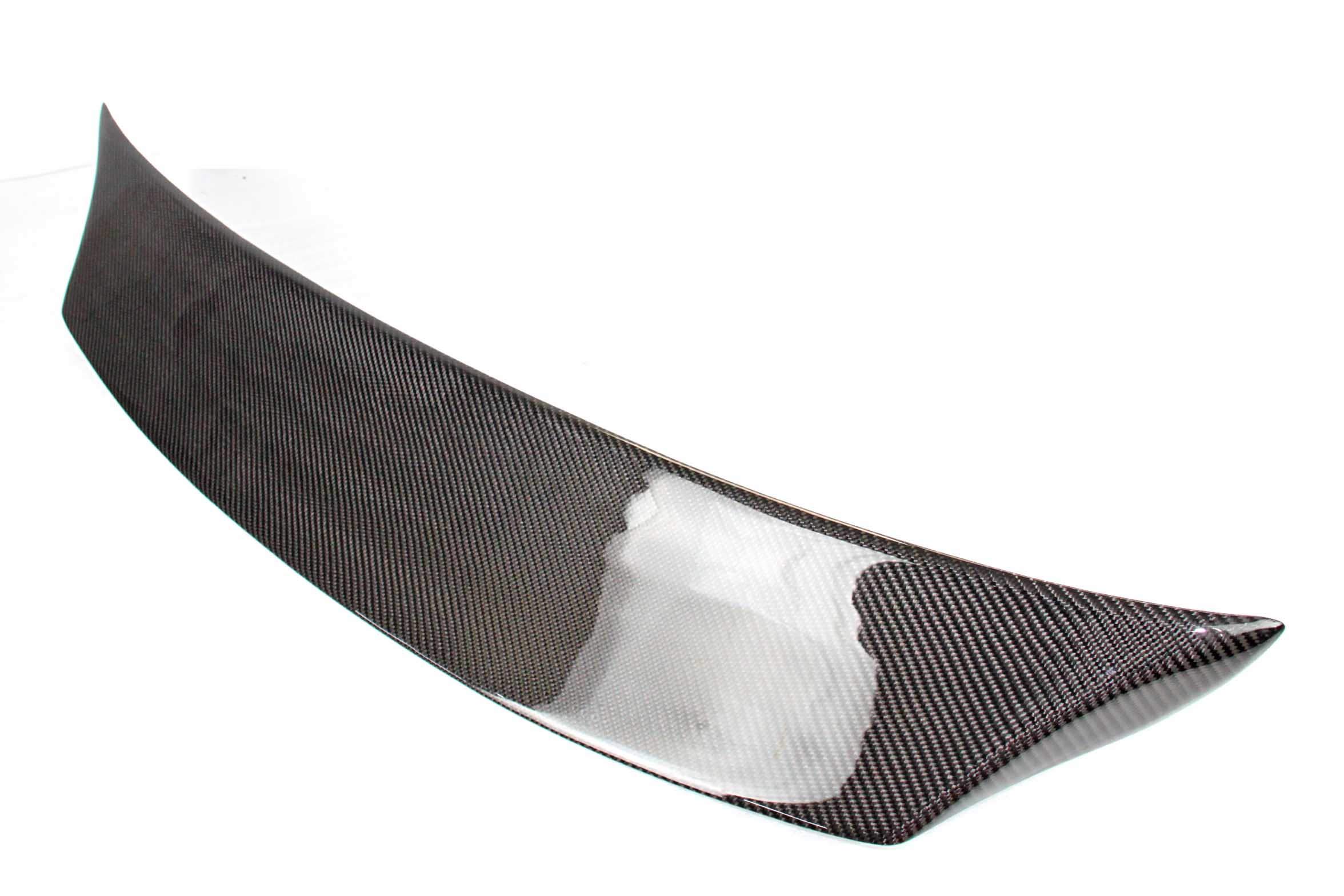 2003-2008 Nissan 350Z Coupe/Convertible Carbon Fiber Rear Trunk Spoiler Wing - DTO V Type Design - Lightweight & Durable - Perfect for Car Enthusiasts & Street Racing