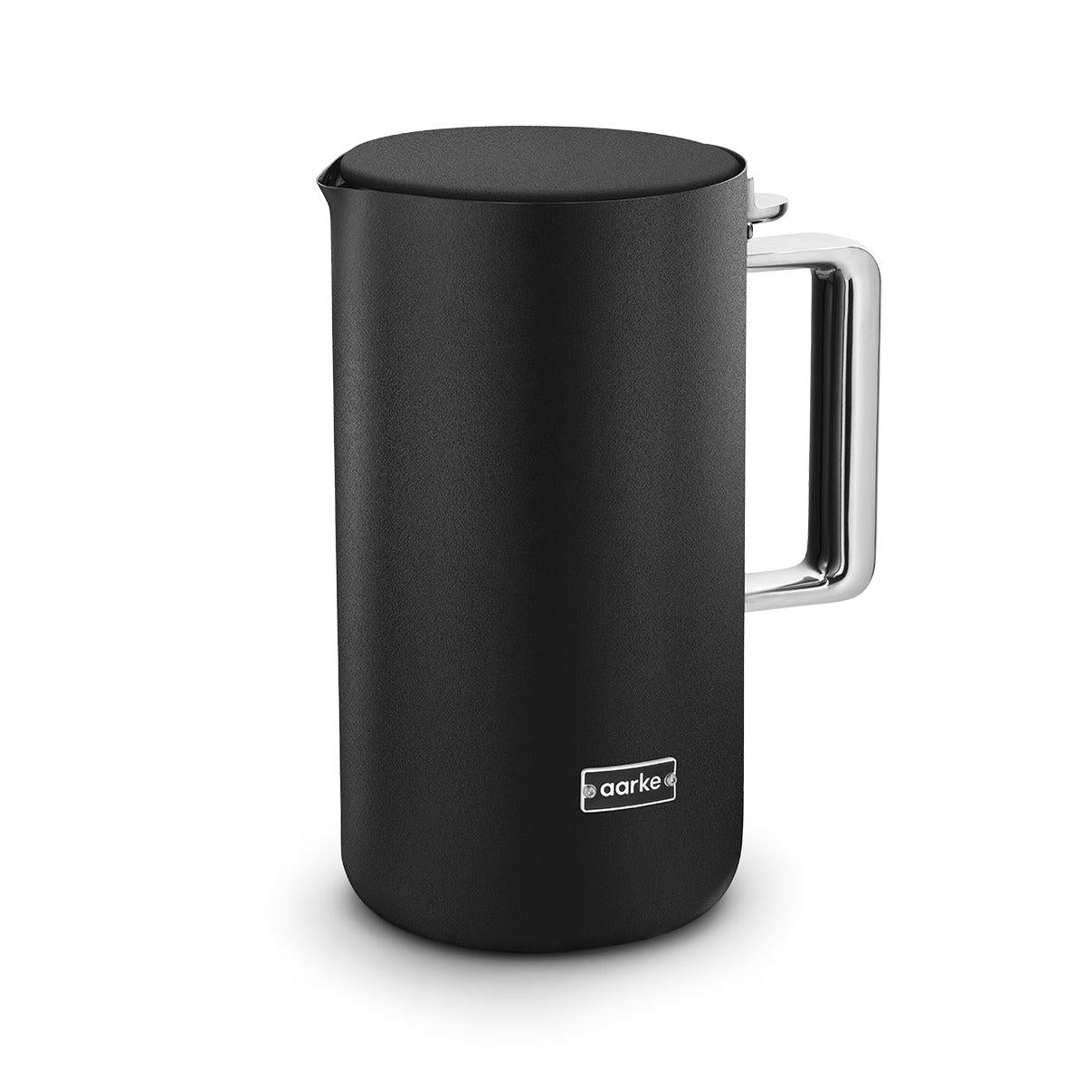 Aarke AK A1255 1.2L Electric Kettle - Matte Black - Fast Boiling & Quiet Operation - Perfect for Home, Office & Dorm Use