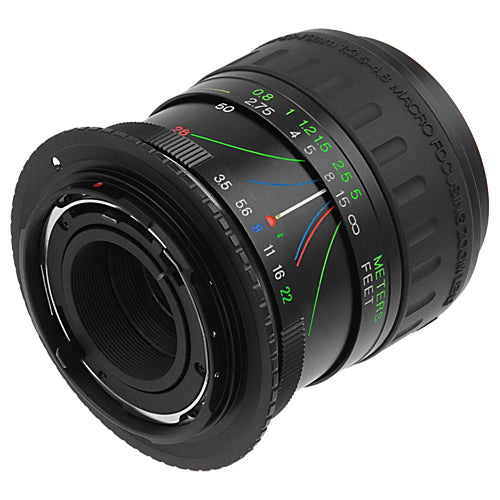 Fotodiox Pro Lens Mount Adapter - Contax/Yashica (CY) to Canon EOS (EF/EF-S) Camera Adapter with v10 Focus Confirmation Chip - Perfect for DSLR Photography & Videography