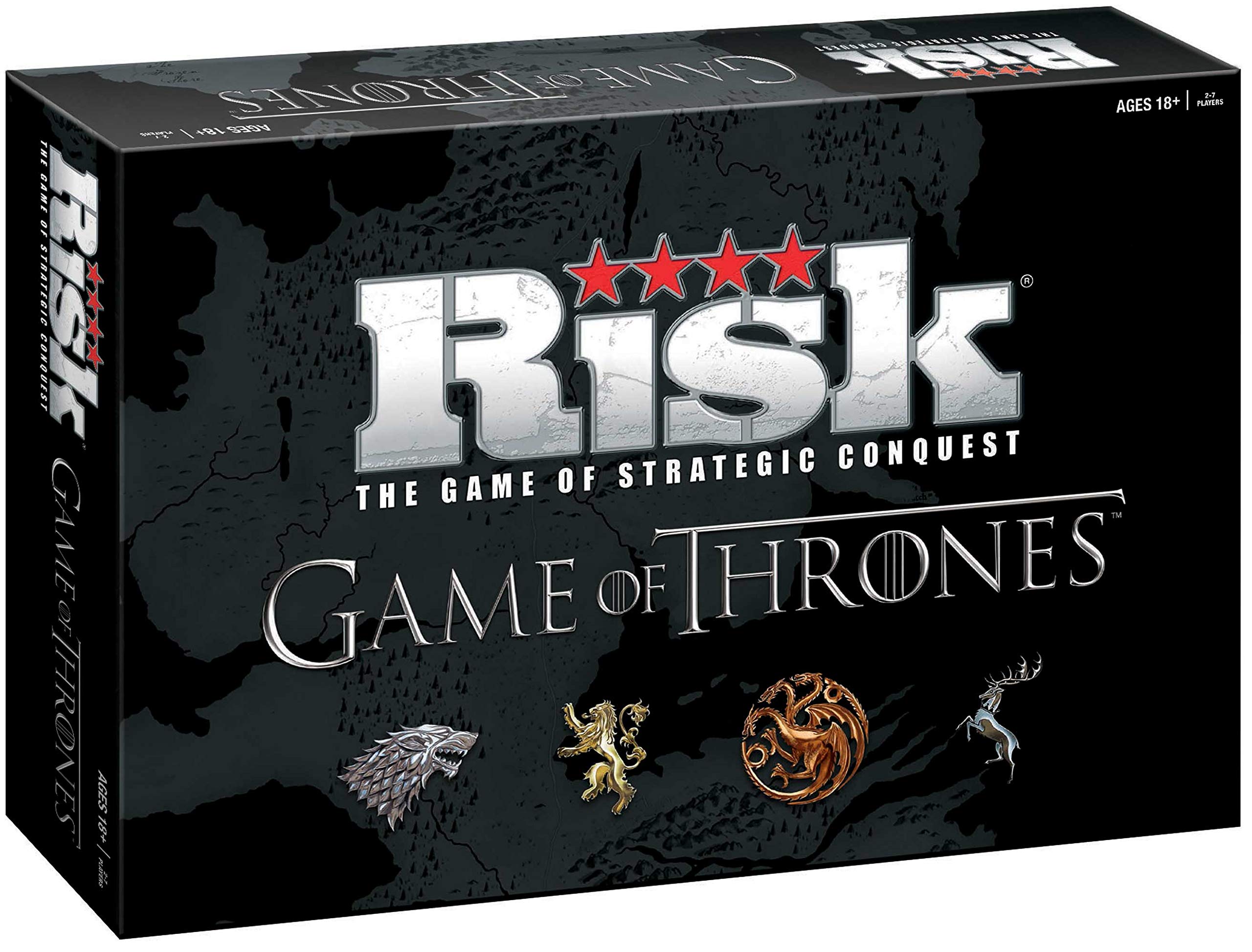 Risk Game of Thrones Strategy Board Game - Official HBO Merchandise for GOT Fans | Medieval War Game for Adults & Teens | Perfect for Game Nights & Fantasy Lovers