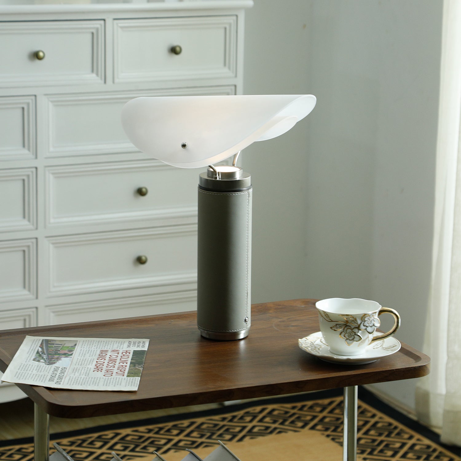 Modern Marbella Table Lamp - Elegant Bedside & Living Room Lighting for Home Decor - Perfect for Bedrooms, Offices, and Reading Nooks