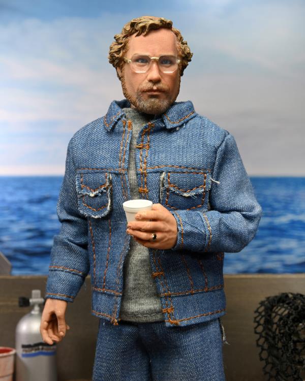 NECA Matt Hooper Clothed Action Figure - Jaws Movie Collectible - Perfect for Horror Fans & Film Memorabilia Displays