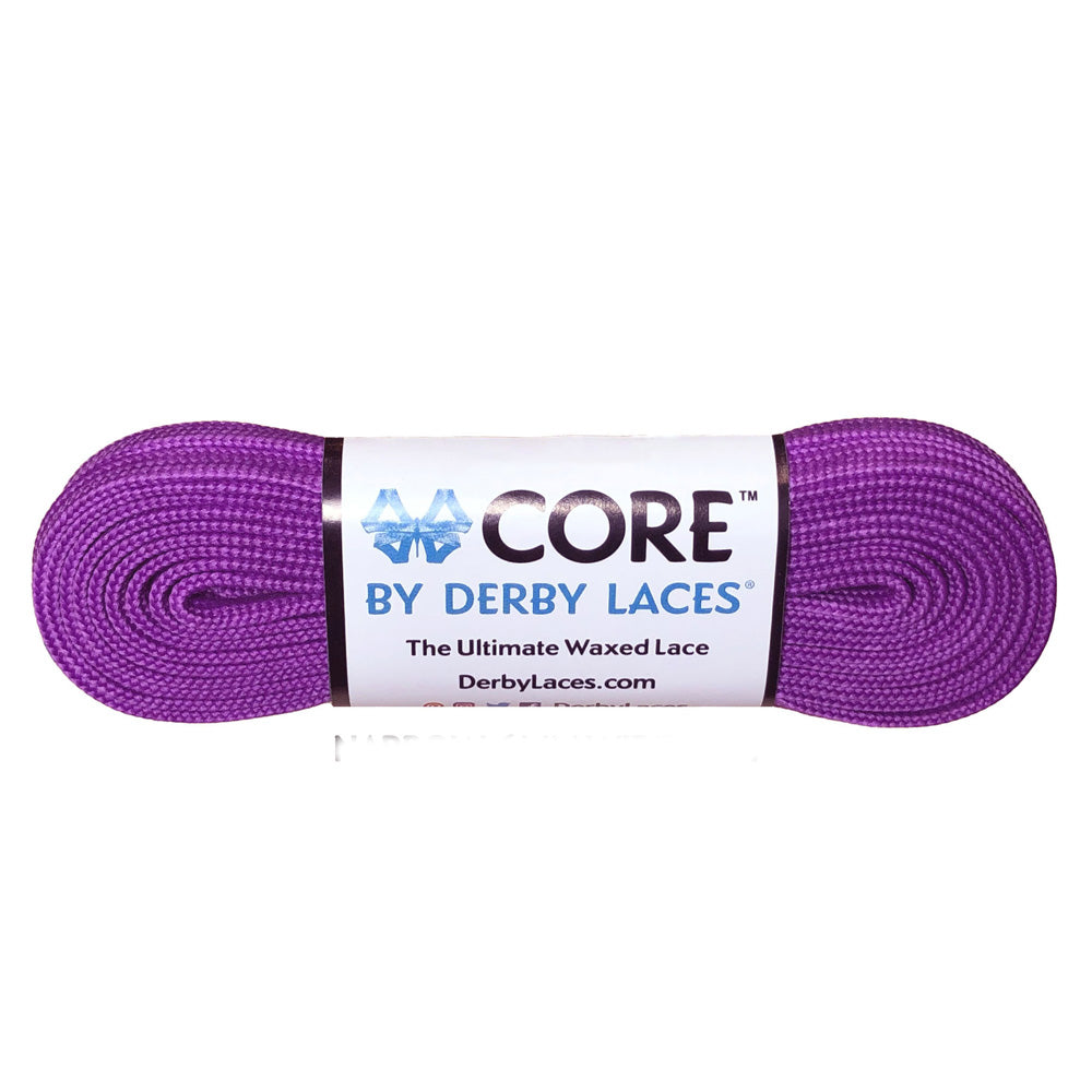 Derby Laces Core 6mm Shoe Laces - Premium Flat Waxed Shoelaces for Dress Shoes, Boots & Oxfords - Perfect for Formal Wear, Business Attire & Office Outfits
