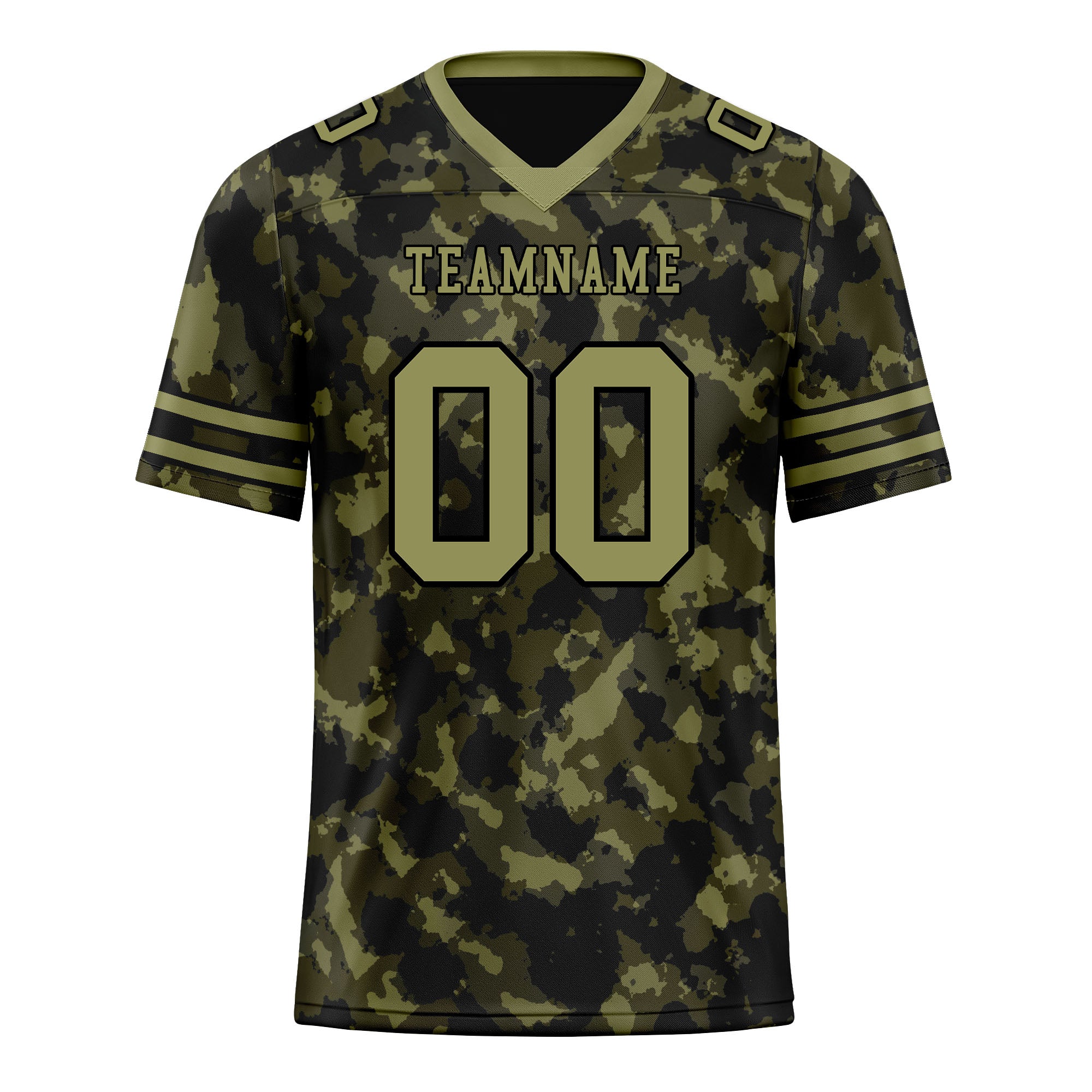 Custom Camo Personalized Authentic Football Jersey FBJ02 D06111 - High-Quality Customized Sports Apparel for Football Fans, Team Uniforms & Game Day Outfits