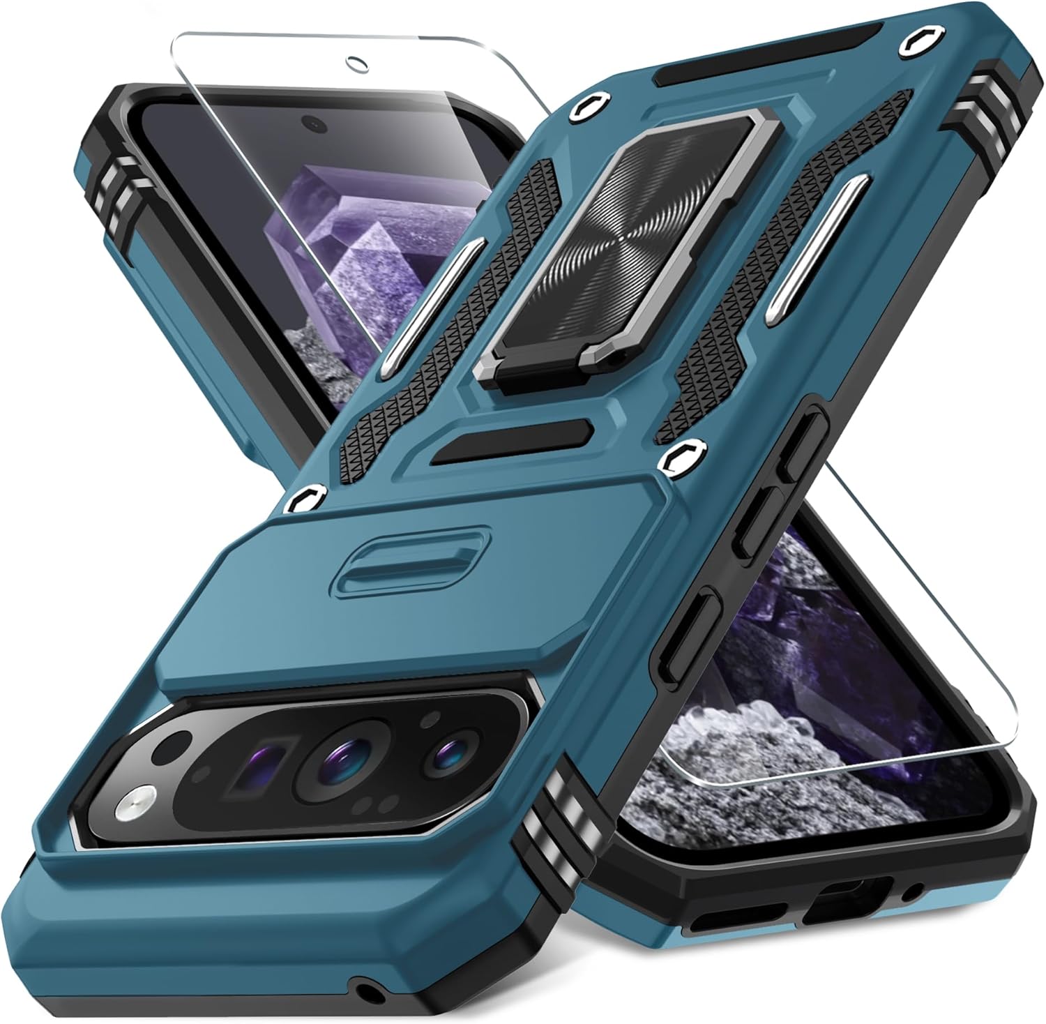 Google Pixel 9 Pro XL Slide Camera Protective Case - Shockproof & Scratch-Resistant Cover for Smartphone Photography Enthusiasts | Perfect for Travel, Outdoor Adventures & Daily Use