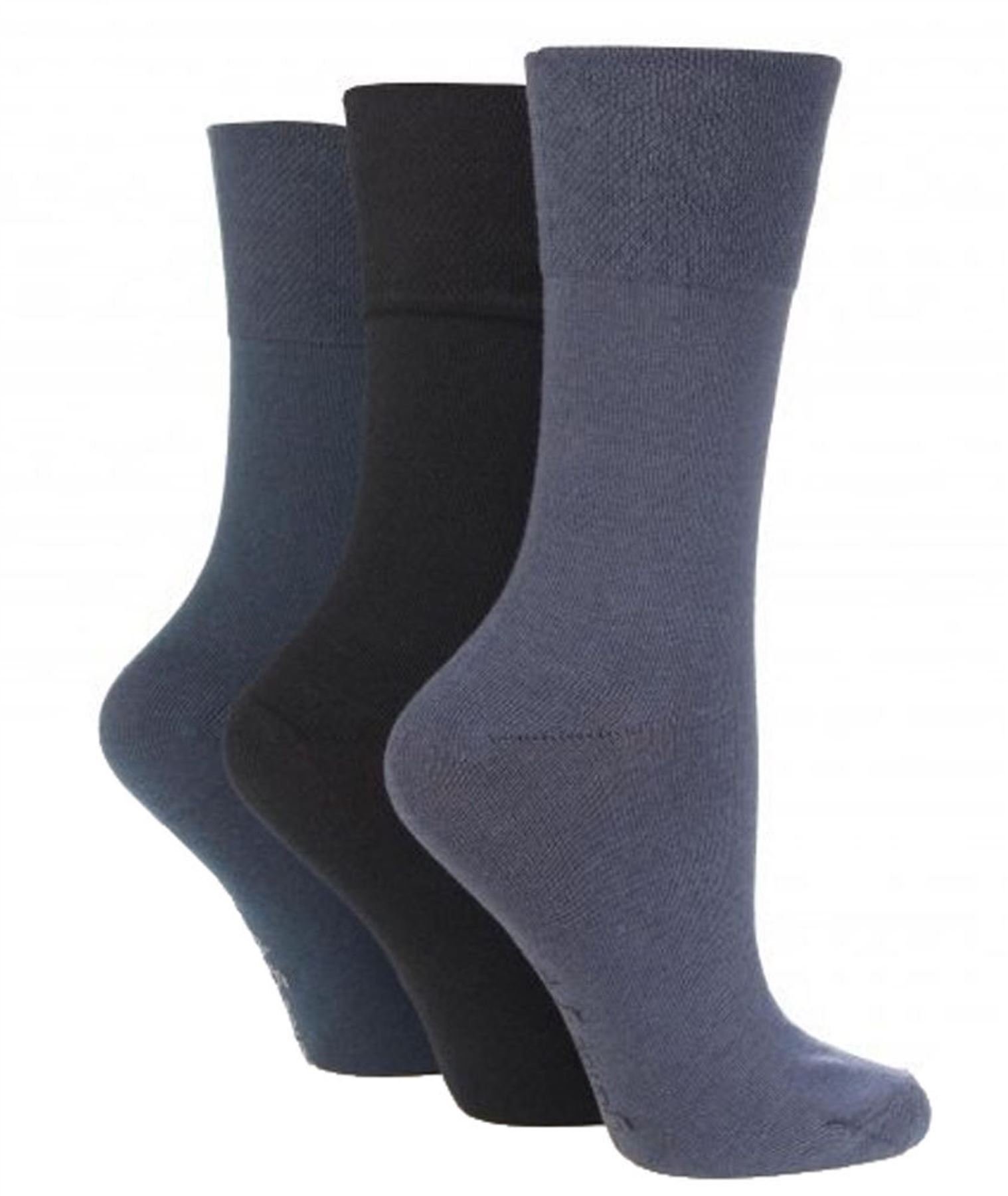 Breathable Cotton Socks for Men - Soft Non-Elastic Crew Socks - Perfect for Daily Wear, Work & Casual Outfits