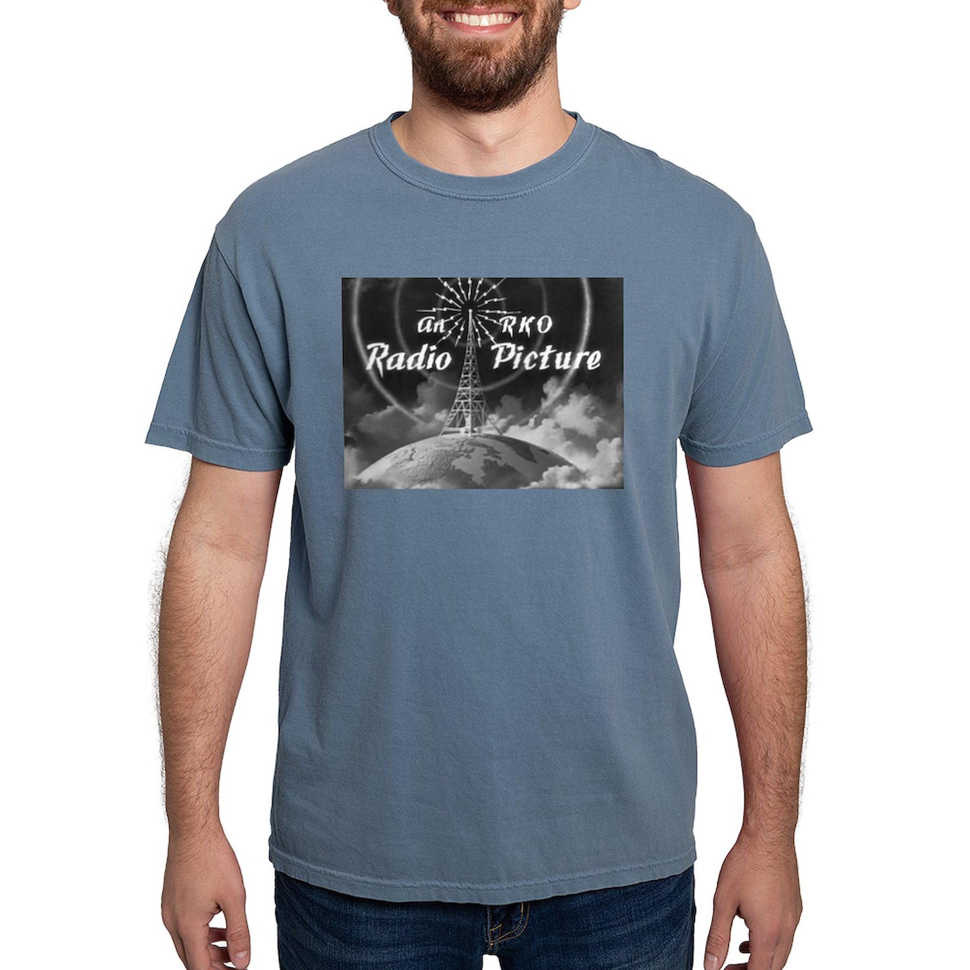 RKO Radio Pictures T-Shirt for Men - Comfort Colors Vintage Style Tee - Perfect for Casual Wear, Movie Nights & Retro Fashion