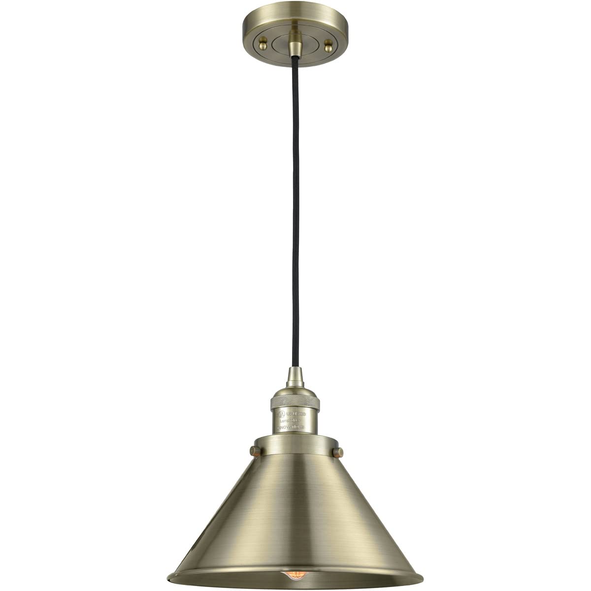 Innovative 201C-AB-M10-AB-LED Modern 2 Collection LED Mini Pendant Light - Perfect for Kitchen Island, Dining Room, or Bedroom Lighting