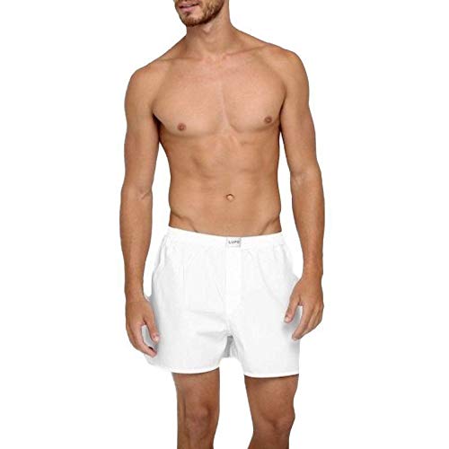 Lupo Men's Cotton Boxer Briefs - Soft & Breathable Underwear for Everyday Comfort - Perfect for Work, Gym & Lounge
