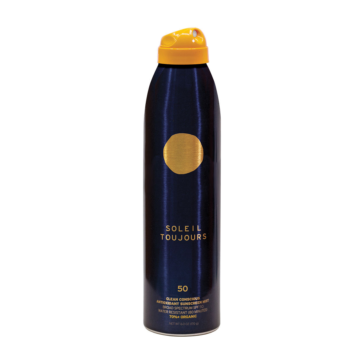 Clean Conscious Antioxidant Sunscreen Mist SPF 50 - Broad Spectrum UVA/UVB Protection, Water-Resistant, Reef-Safe, Lightweight Spray for Face & Body - Perfect for Beach, Pool & Outdoor Activities