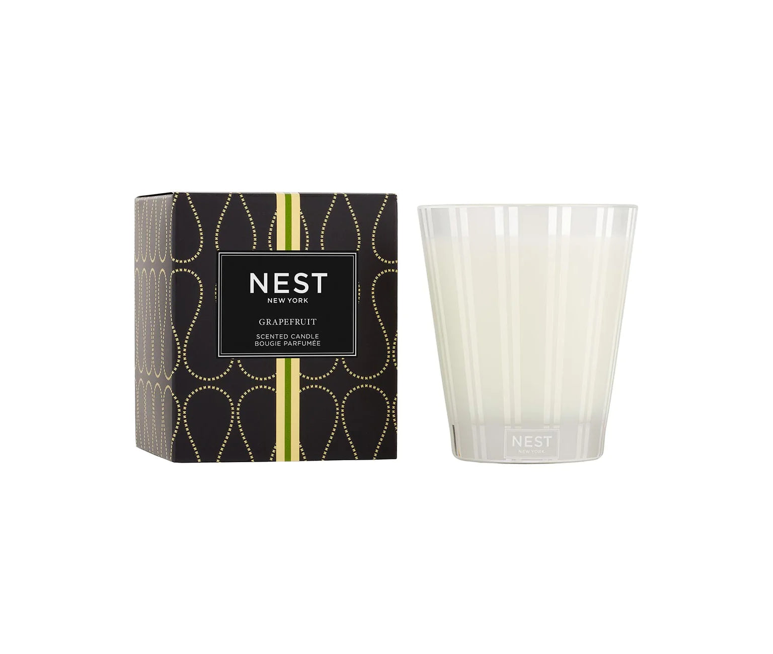 Nest Grapefruit Scented Candle - Natural Soy Wax Aromatherapy Candle for Home, Relaxation & Stress Relief - Perfect for Living Room, Bedroom & Bathroom