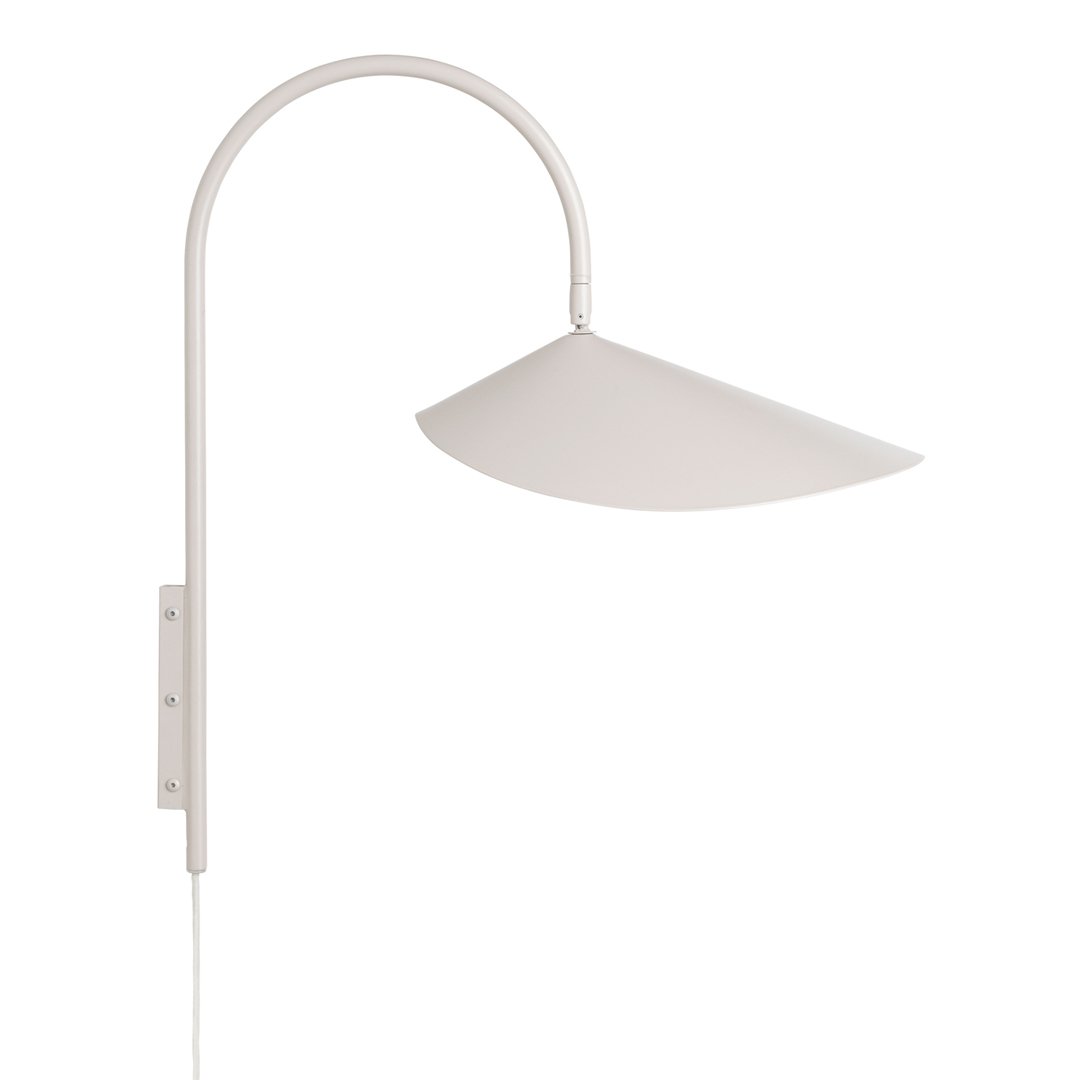 Ferm Living Wall Lamp - Modern Scandinavian Design Sconce for Bedroom, Living Room & Hallway Lighting | Dimmable LED Wall Light for Home Decor