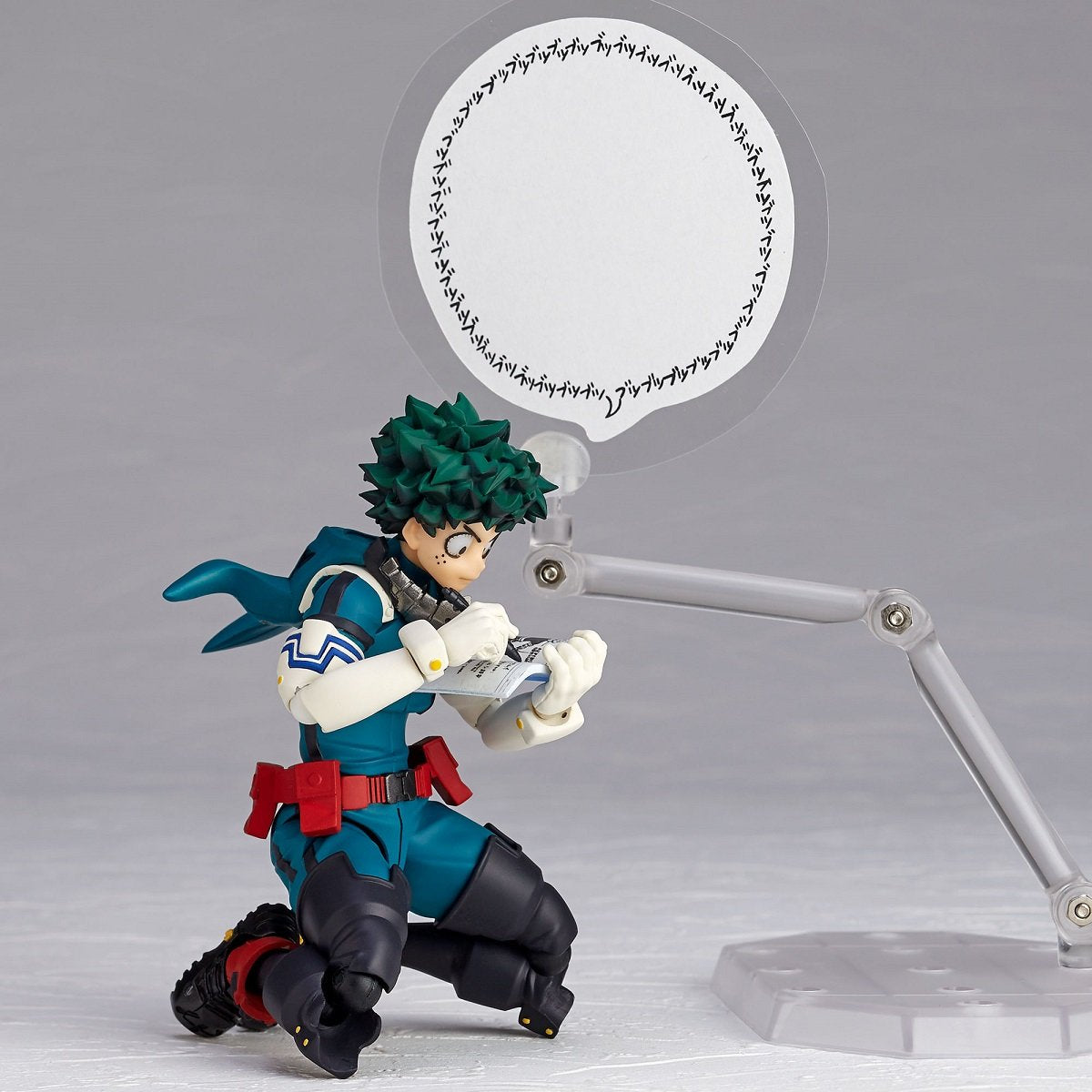 Amazing Yamaguchi Revoltech Deku Midoriya Action Figure - My Hero Academia Anime Collectible - Reissue for Display & Play