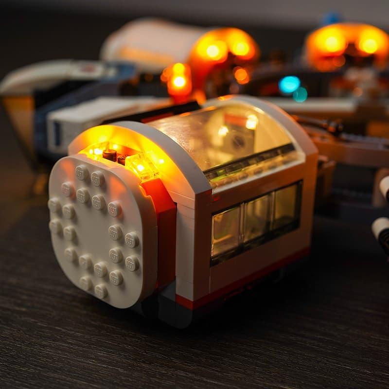 LEGO City Modular Space Station 60433 Light Kit - LED Lighting Set for LEGO Buildings - Perfect for Display & Nighttime Play