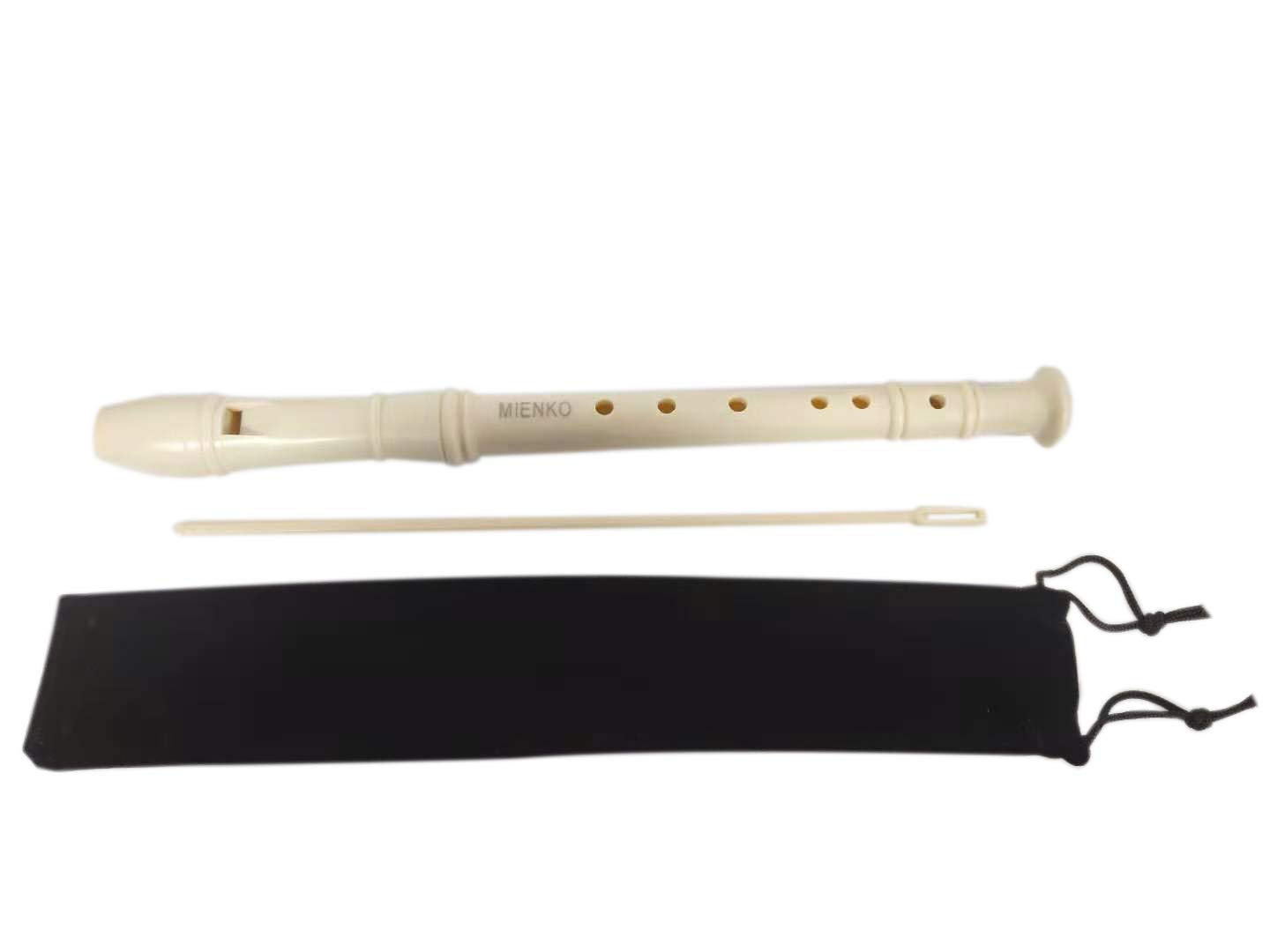 MIENKO Soprano Recorder for Kids & Adults - Baroque Style Maple Wood C Key 3-Piece Recorder Set with Hard Case, Joint Grease & Cleaning Kit - Perfect for Beginners, Music Class & Home Practice