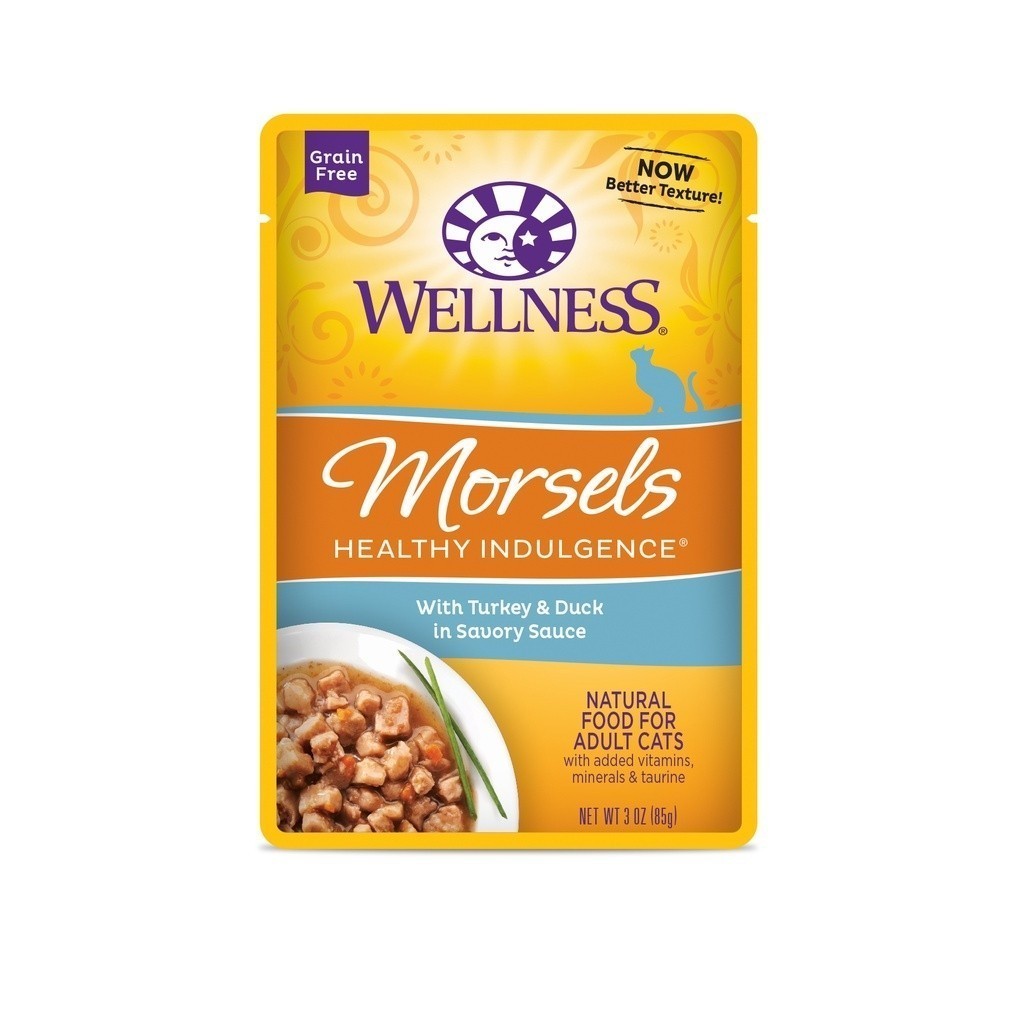 Premium Wet Cat Food Pouches 3oz - Chicken, Turkey & Mackerel Flavors | High-Quality Grain-Free Cat Treats | Perfect for Adult & Senior Cats | Mealtime, Training Rewards & Travel Snacks