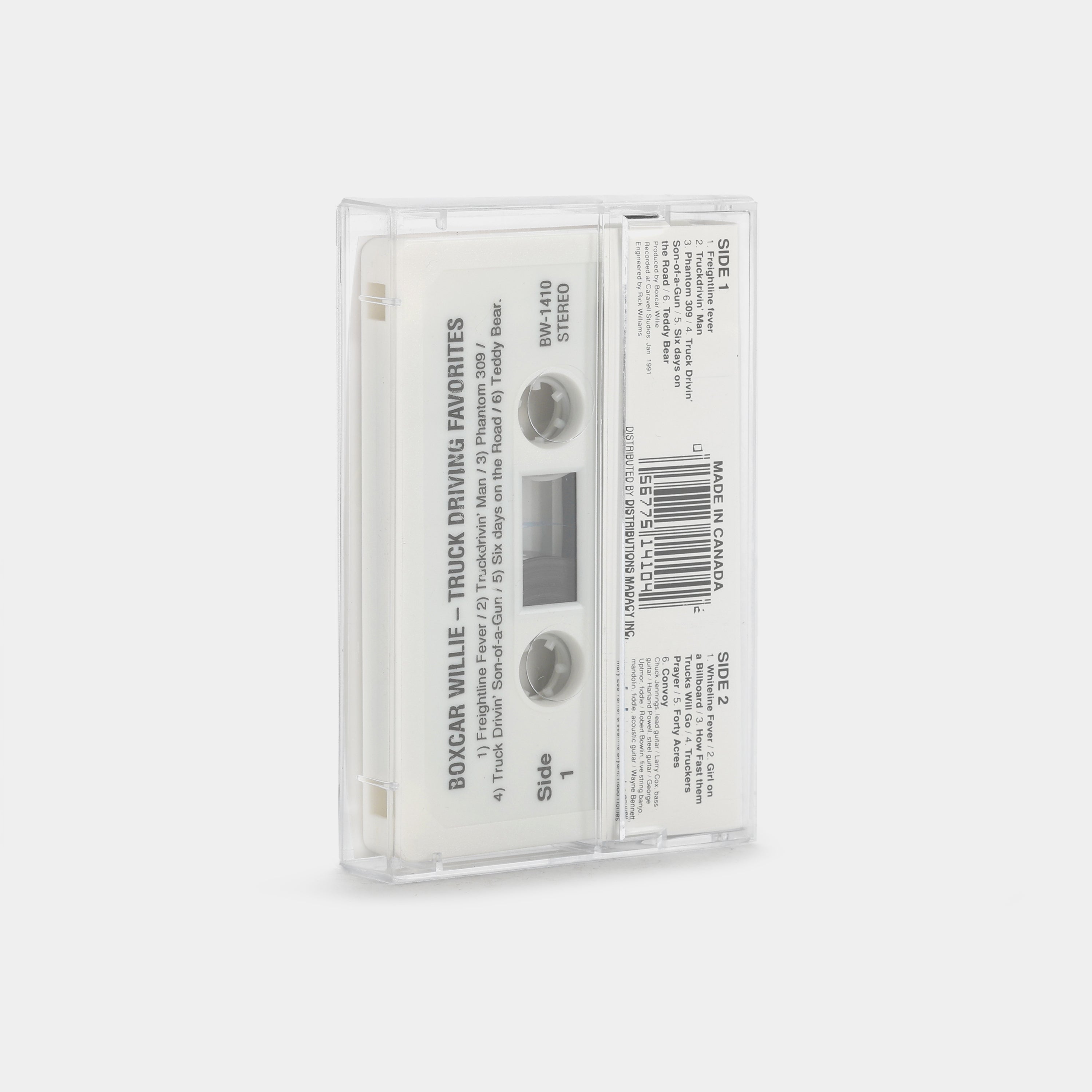 Boxcar Willie - Truck Driving Favorites Cassette Tape | Classic Country Music for Road Trips & Long Hauls