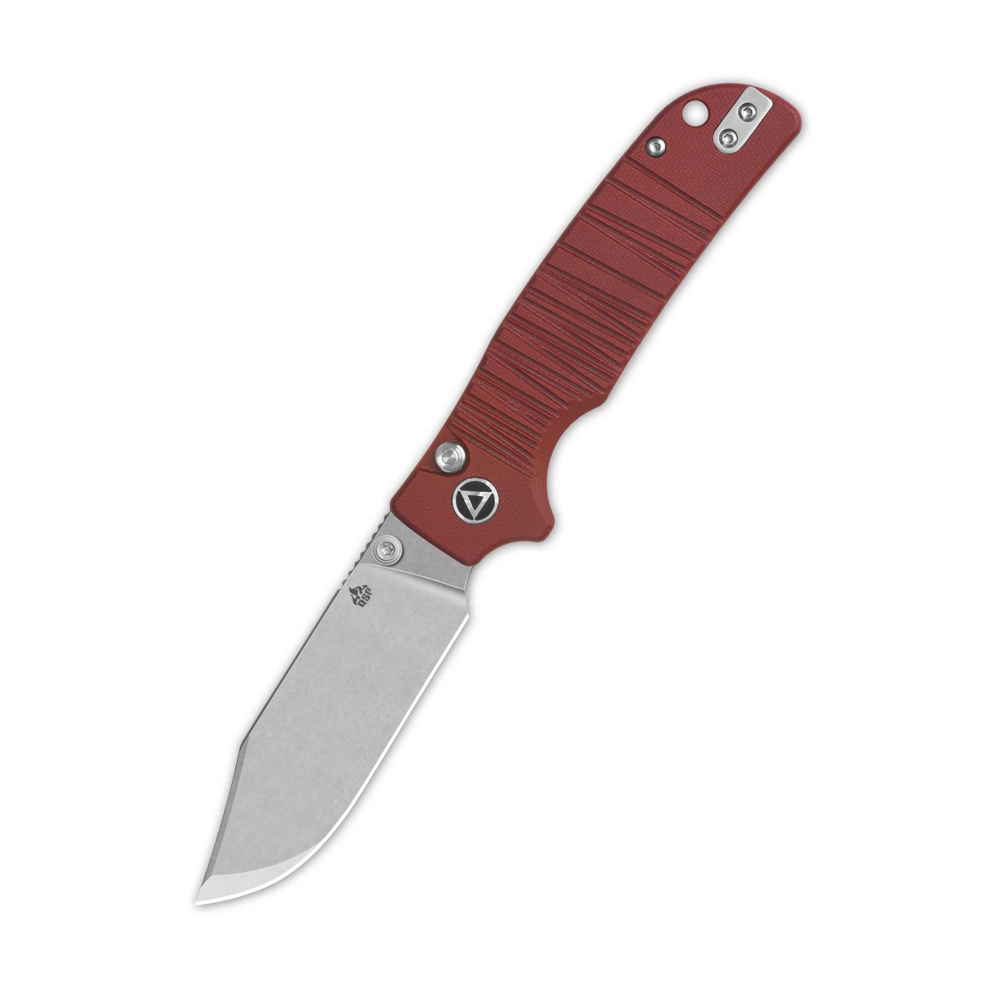 QSP Kali Button Lock Pocket Knife - 3.5