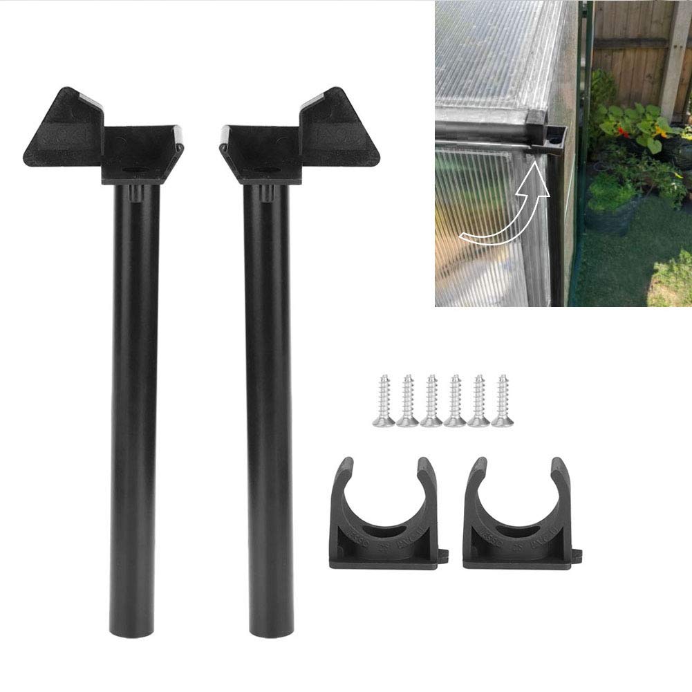 Qinlorgo Gutter Water Butt Downpipe - Durable Greenhouse Downspout Accessory for Rainwater Collection | Perfect for Garden Greenhouses, Sheds & Outdoor Water Conservation