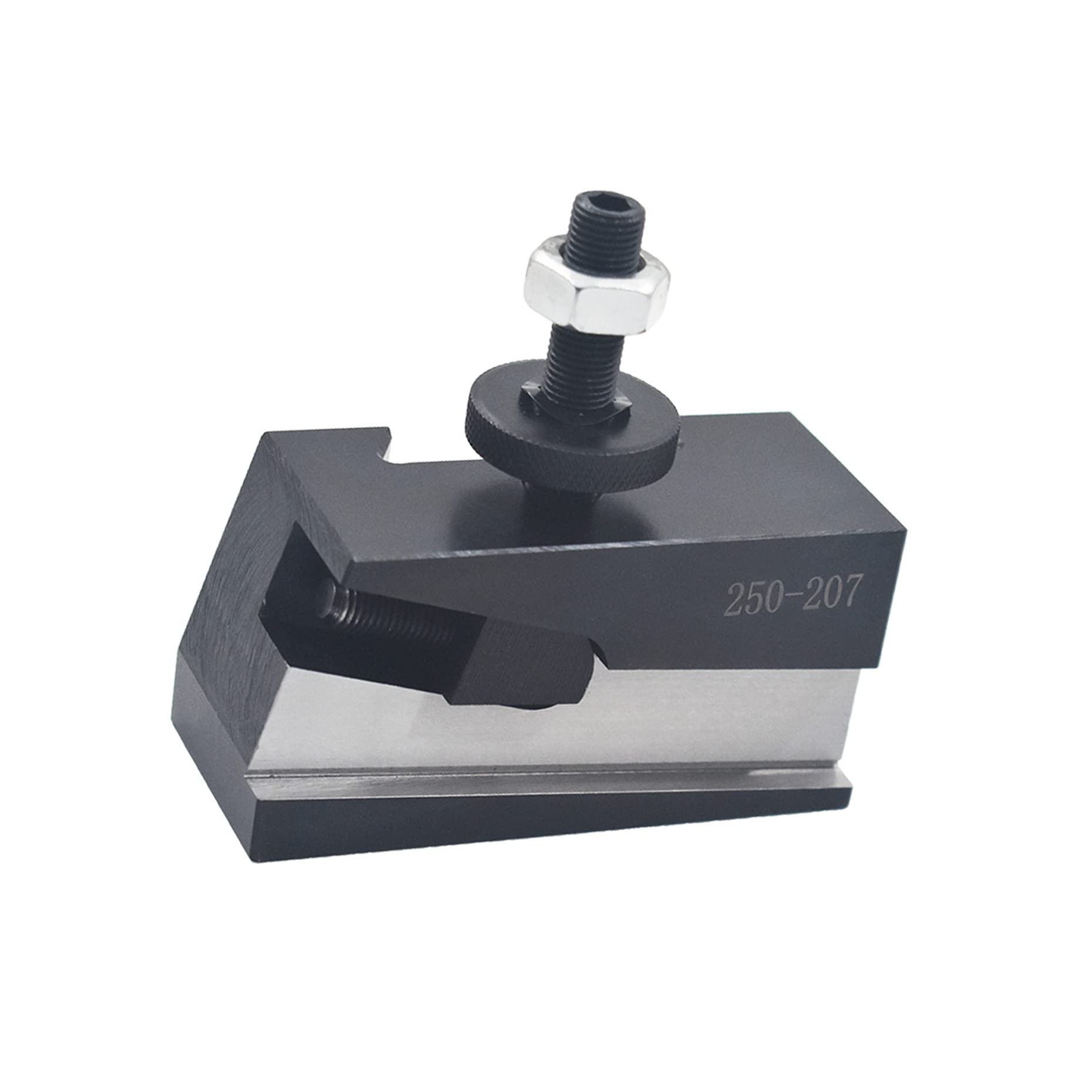 Kimllier 1Pcs BXA 250-207 Quick Change Turning Tool Holder with Universal Parting Blade - Compatible with Lathe Machines, CNC Turning & Metalworking Projects