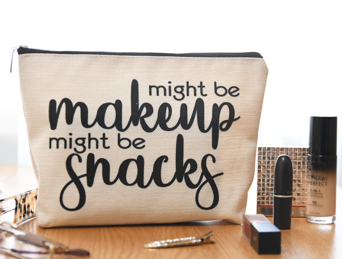 Unique Christmas & Birthday Gifts for Women - Luxury Makeup Bag for Friends, Best Friend Gift Ideas, Perfect for Travel, Work & Daily Use