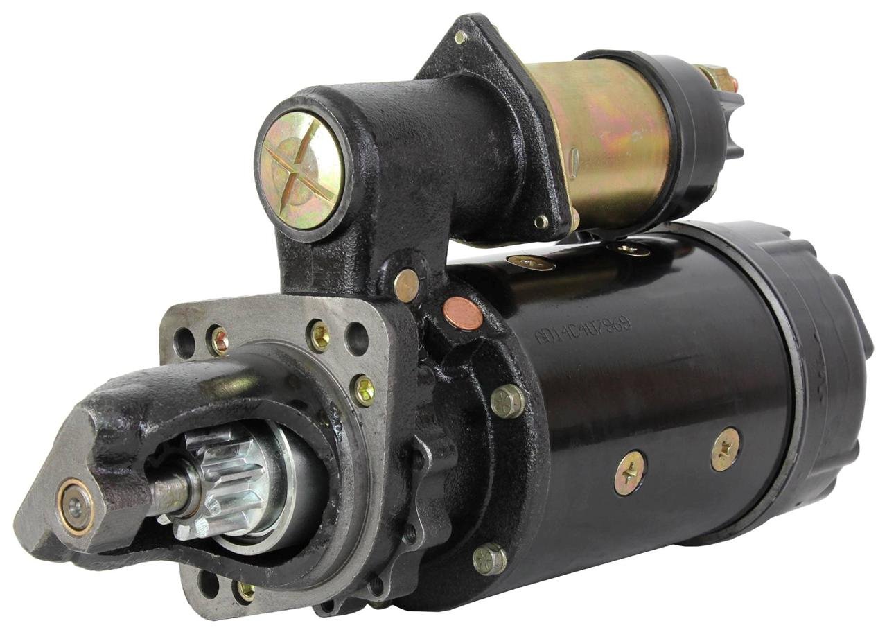 RAREELECTRICAL Starter Motor Replacement for International Tractor 2500A-D 2500B-D 454D 464D 574D 674D 674Drc - Durable Engine Starter for Agricultural & Farming Equipment