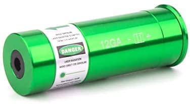 GOTICAL Green Laser Bore Sight 12g Boresighter with 3 Sets of Batteries - Durable & Accurate Firearm Sight Tool for Hunting, Shooting & Gun Range Practice