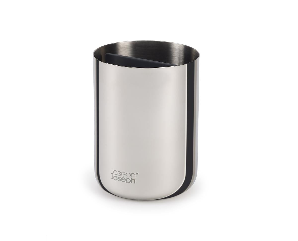 EasyStore™ Luxe Stainless Steel Toothbrush Holder - Rustproof Bathroom Organizer for Toothbrushes & Dental Care Essentials - Perfect for Home, Travel & Dorm Use