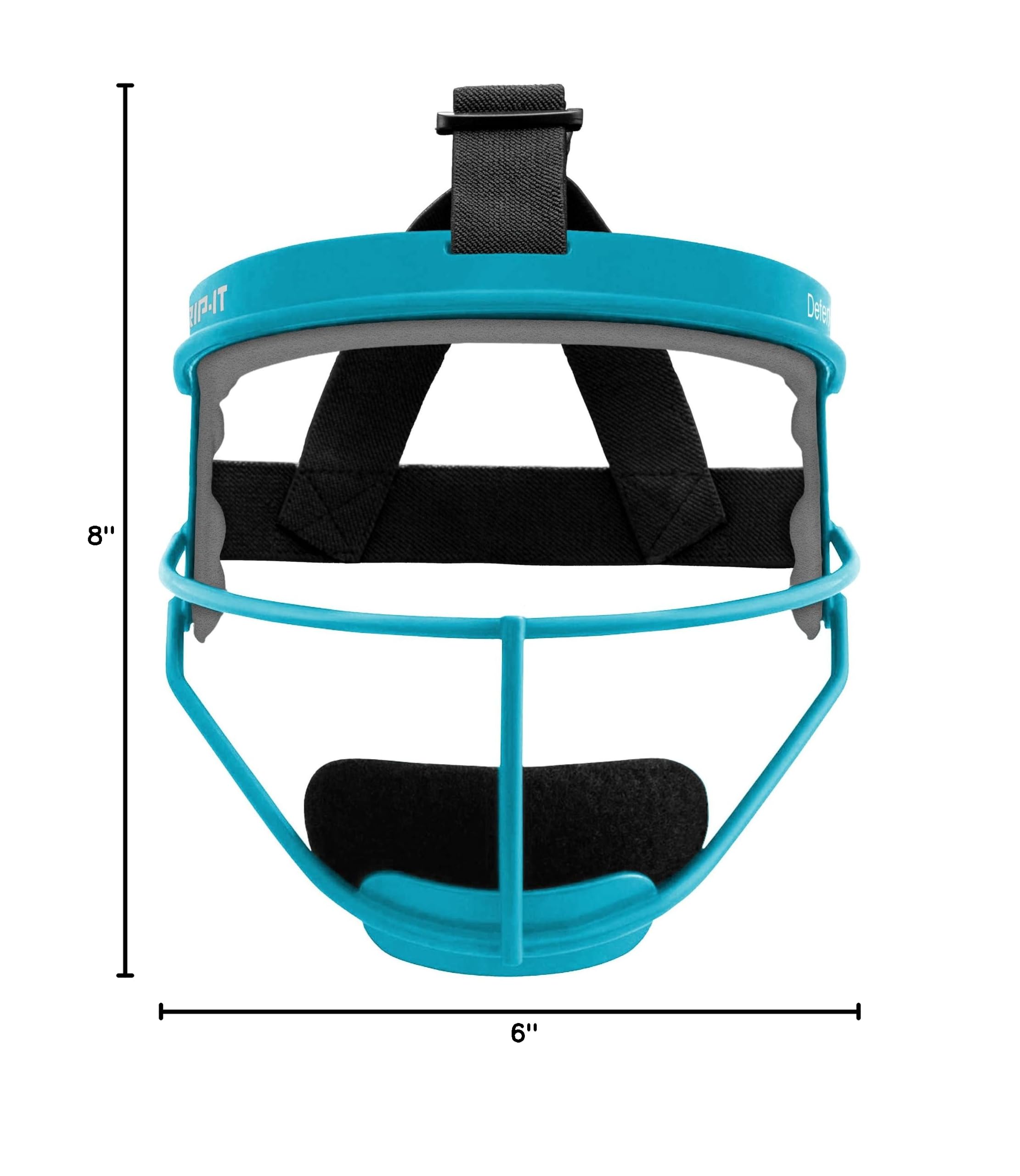 RIP-IT Original Defense Softball Face Mask - Lightweight Protective Gear for Softball Fielders | Perfect for Fastpitch, Slowpitch & Training | Enhances Safety During Games & Practice