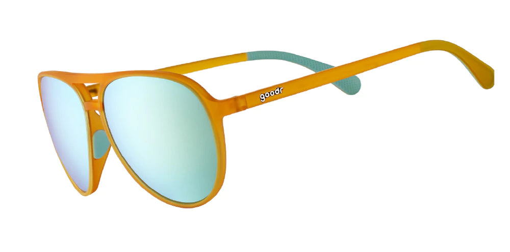 Goodr Sunglasses for Men & Women - Polarized Aviator Style with UV Protection - Perfect for Running, Cycling, and Outdoor Activities