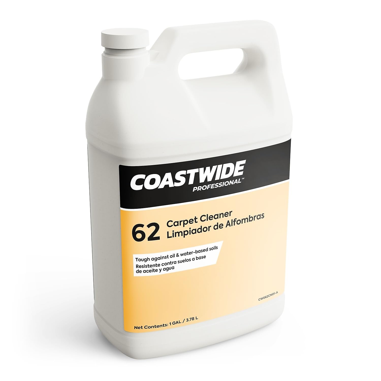 Staples #62 High Performance Carpet Cleaner - 1 Gallon (4 Pack) - Professional Deep Cleaning for Carpets, Upholstery & Rugs - Seb620001-B-Ct - Ideal for Home, Office & Commercial Use