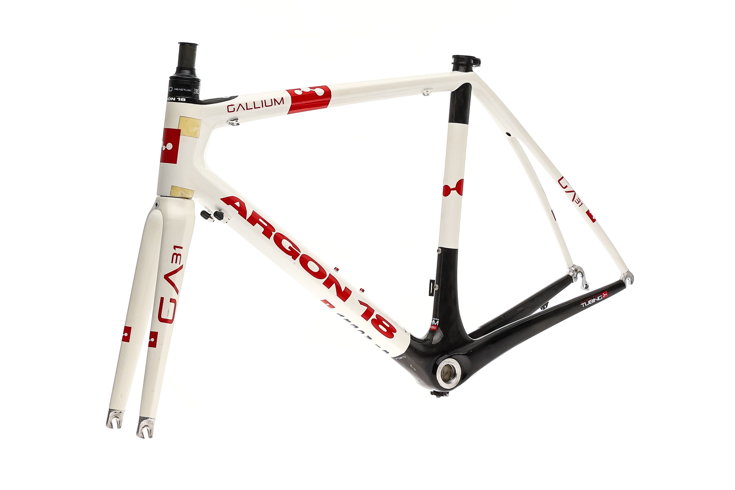 Argon 18 Gallium Large Frameset - Premium Carbon Road Bike Frame for Racing & Endurance - Perfect for Competitive Cyclists & Long-Distance Riders