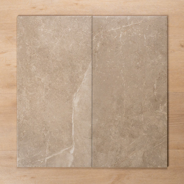 Avalon Greige Matt P2 Porcelain Tile 300x600mm - Premium Ceramic Wall & Floor Tile for Bathroom, Kitchen & Living Room Renovation