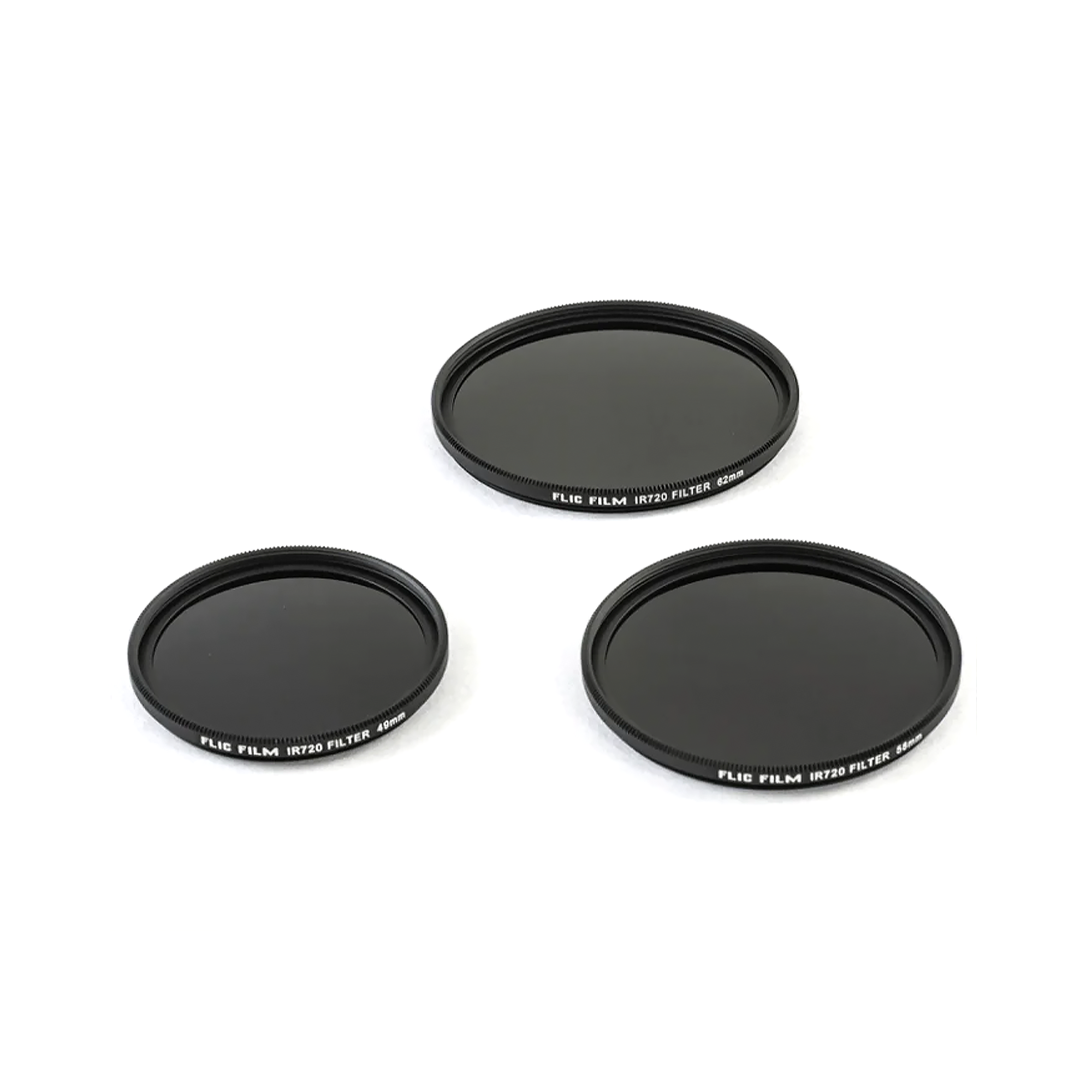 Flic Film 55mm Infrared 720NM Filter for DSLR & Mirrorless Cameras - Enhance Black & White Photography, Landscape & Artistic Shots