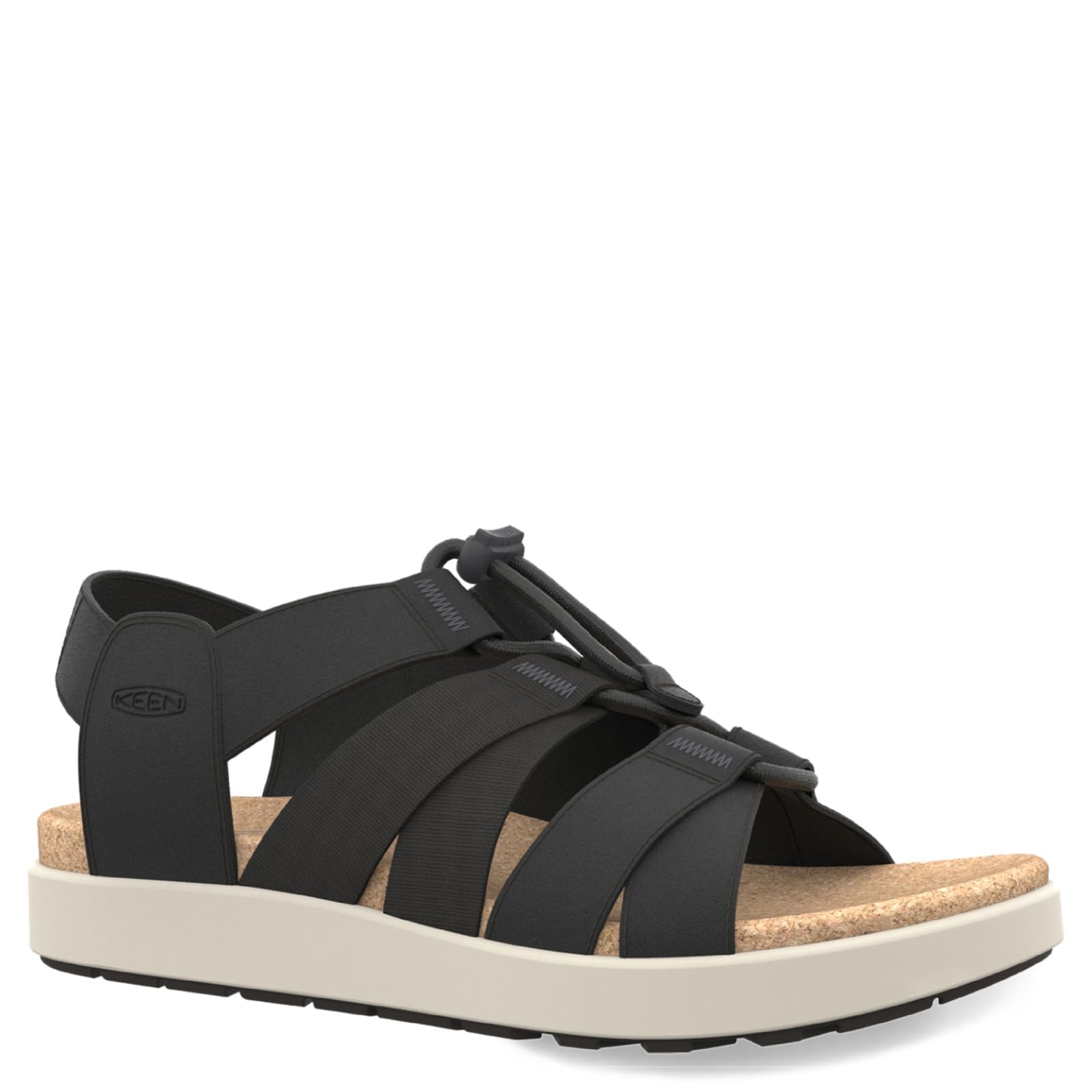 KEEN Women's Elle Mixed Strap Comfortable Casual Platform Sandals - Breathable Walking Shoes for Summer, Beach & Outdoor Activities