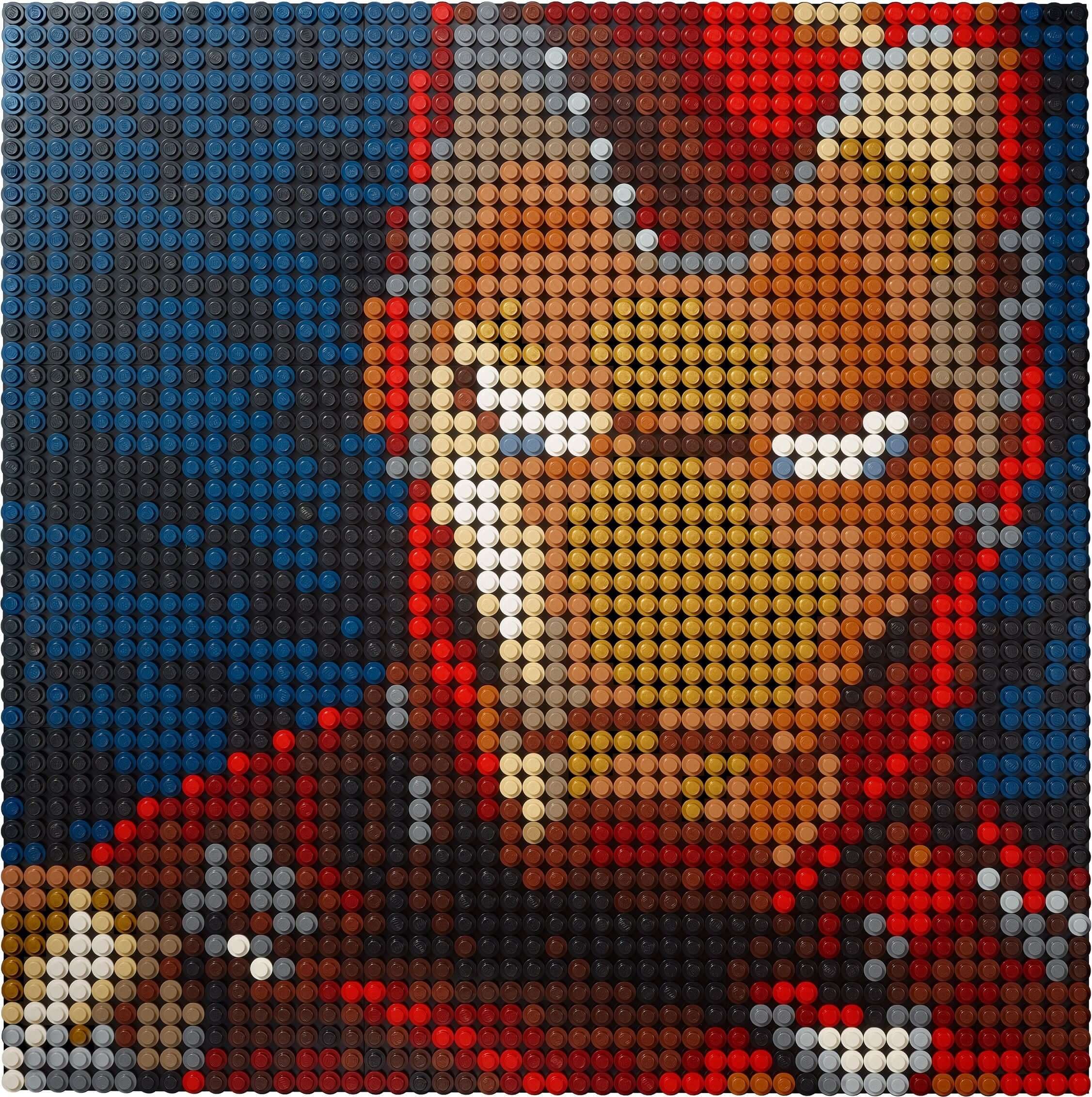 LEGO 31199 Marvel Studios Iron Man Building Kit - Collectible Superhero Toy for Kids & Adults - Perfect for Marvel Fans, Gift Giving & Creative Play
