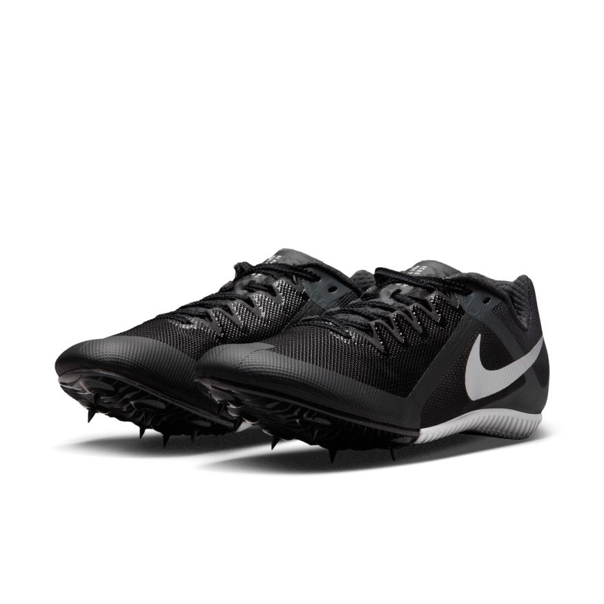 Nike Zoom Rival Multi Unisex Running Shoes - Black/Metallic Silver/Light Smoke Grey | Lightweight & Durable for Track, Training & Everyday Wear