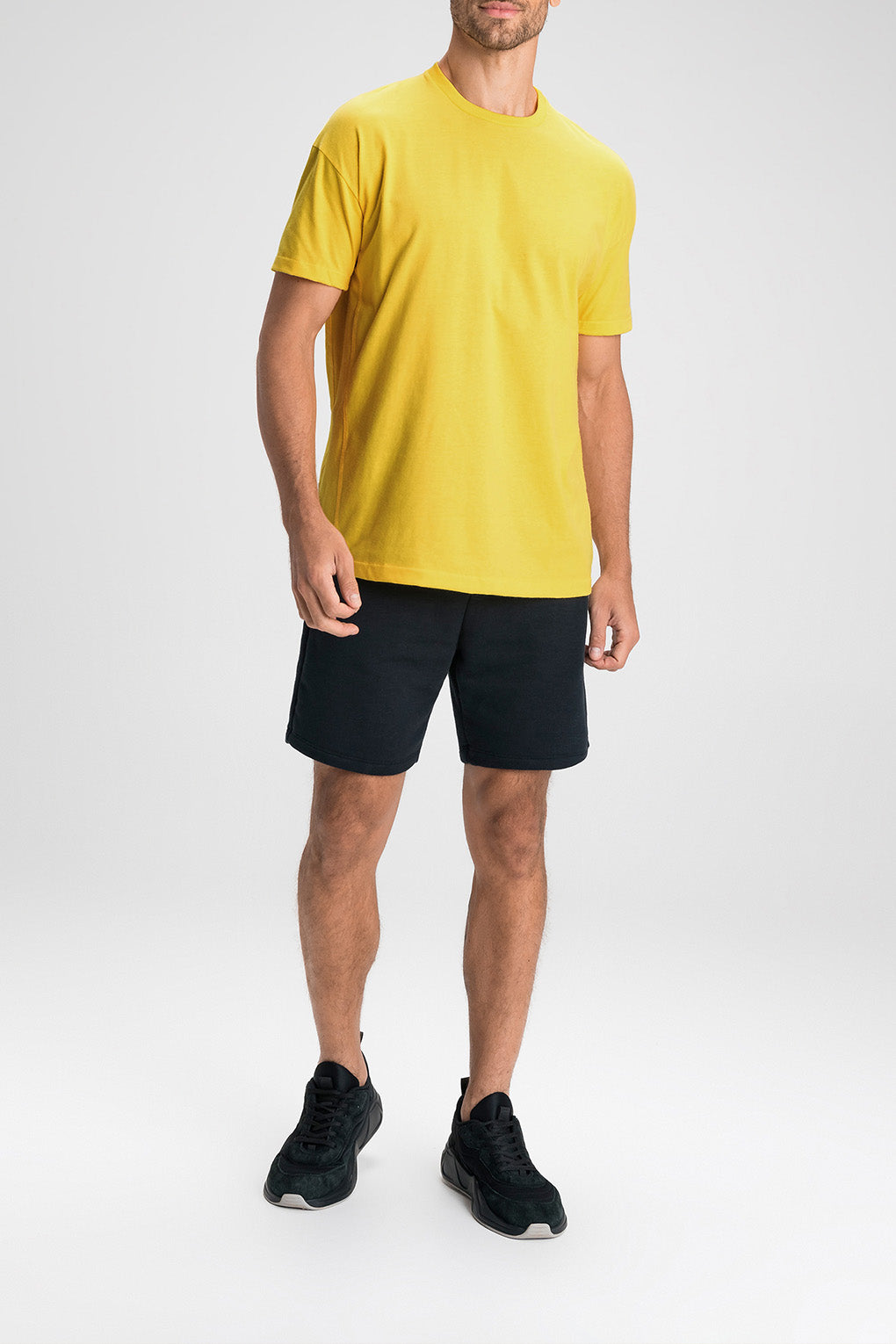 Men's Jet L Comfortable T-Shirt - Soft Cotton Casual Tee for Everyday Wear, Gym, and Outdoor Activities