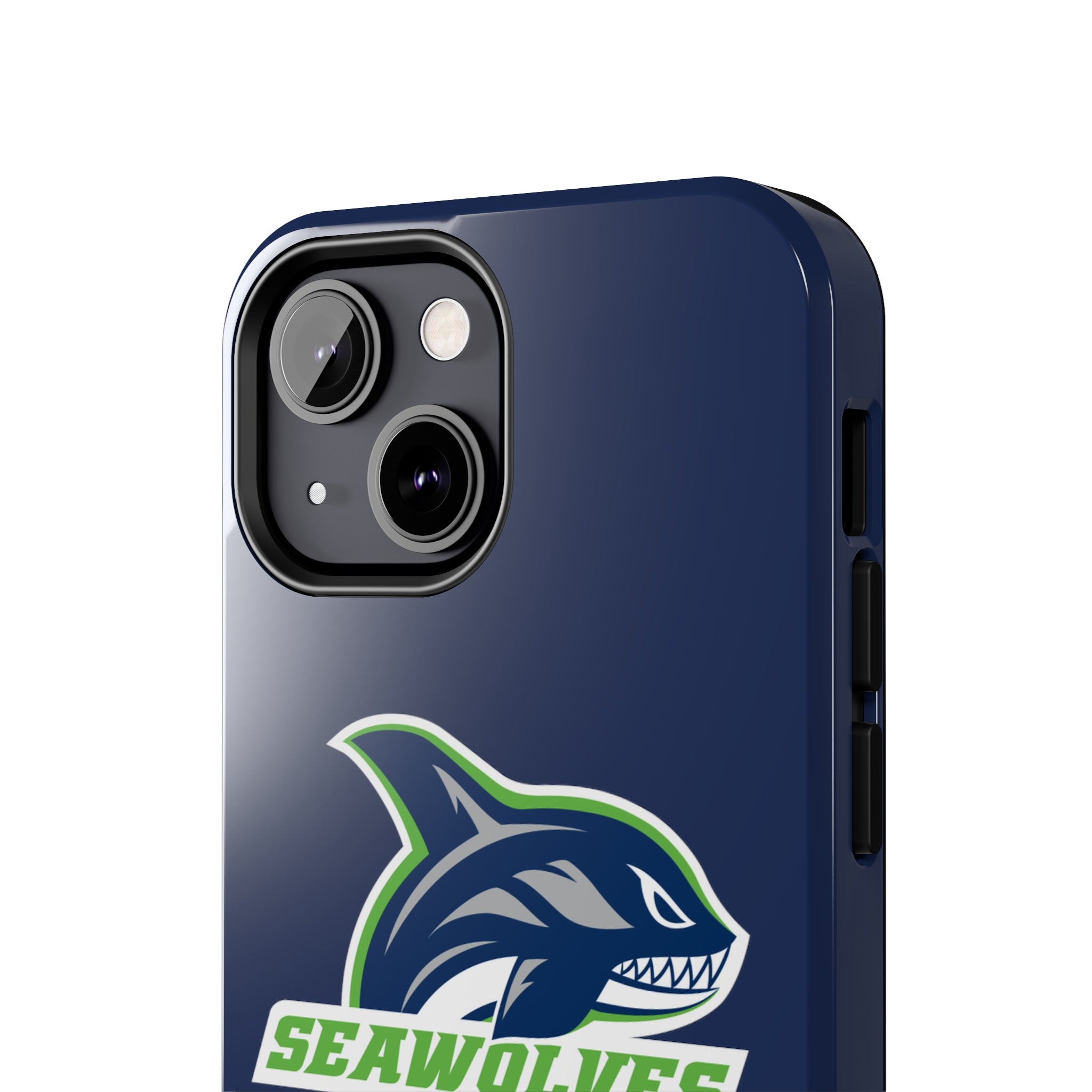 Seawolves Navy Rugged Phone Case - Shockproof & Durable Protection for iPhone & Samsung - Perfect for Outdoor Adventures, Work & Daily Use