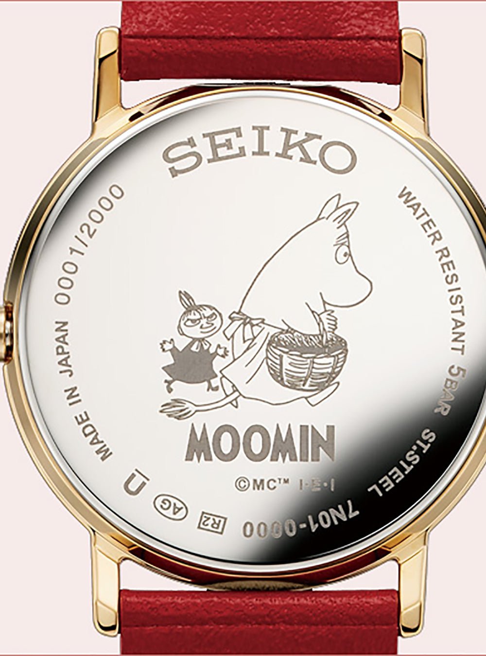 SEIKO x Moomin Limited Edition Japan-Made Watch - JDM Exclusive for Collectors & Anime Fans - Perfect for Gifts, Daily Wear & Special Occasions