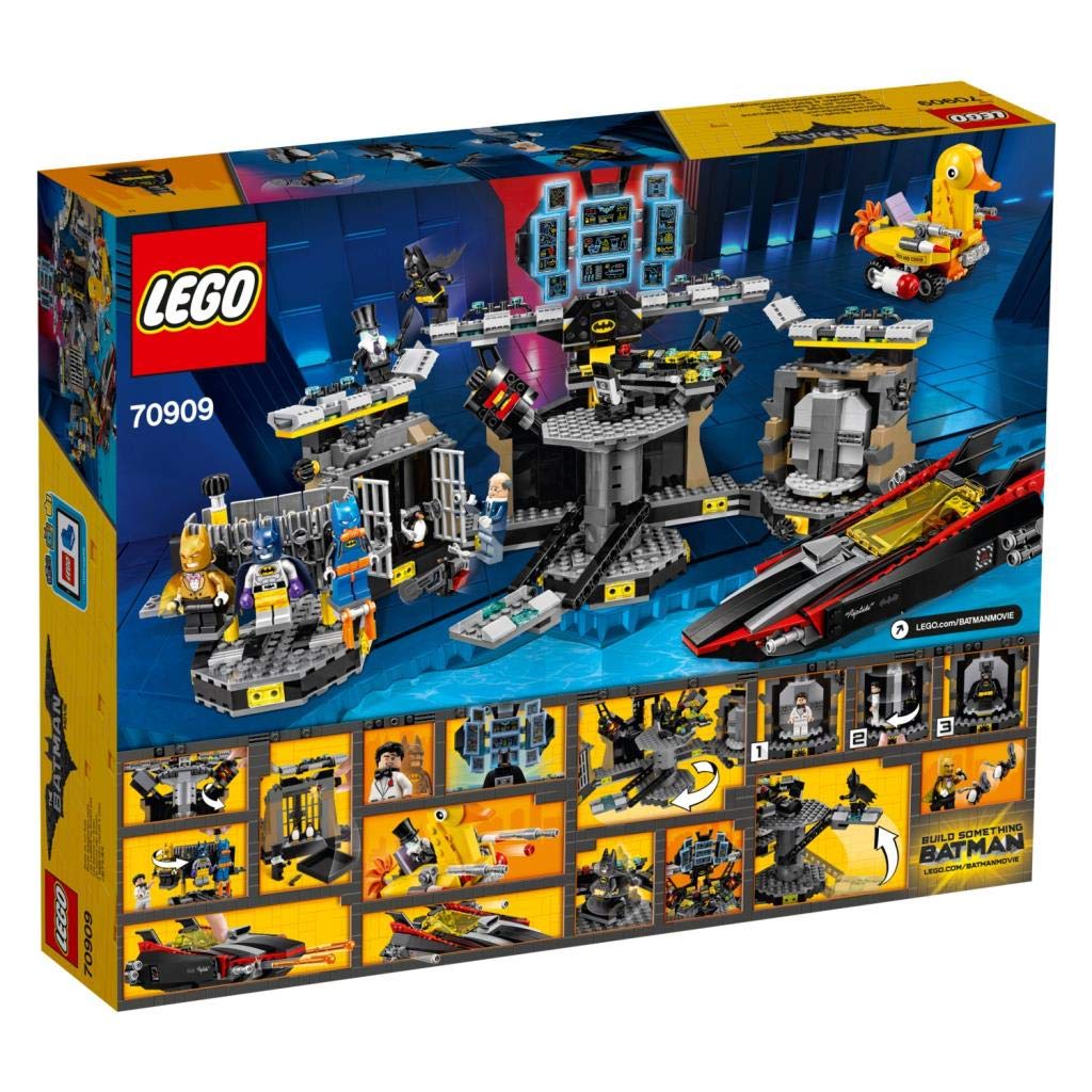 LEGO The Batman Movie Batcave Break-in 70909 Building Kit - Superhero Toy Set for Kids & Collectors | Perfect for Creative Play & DC Comics Display