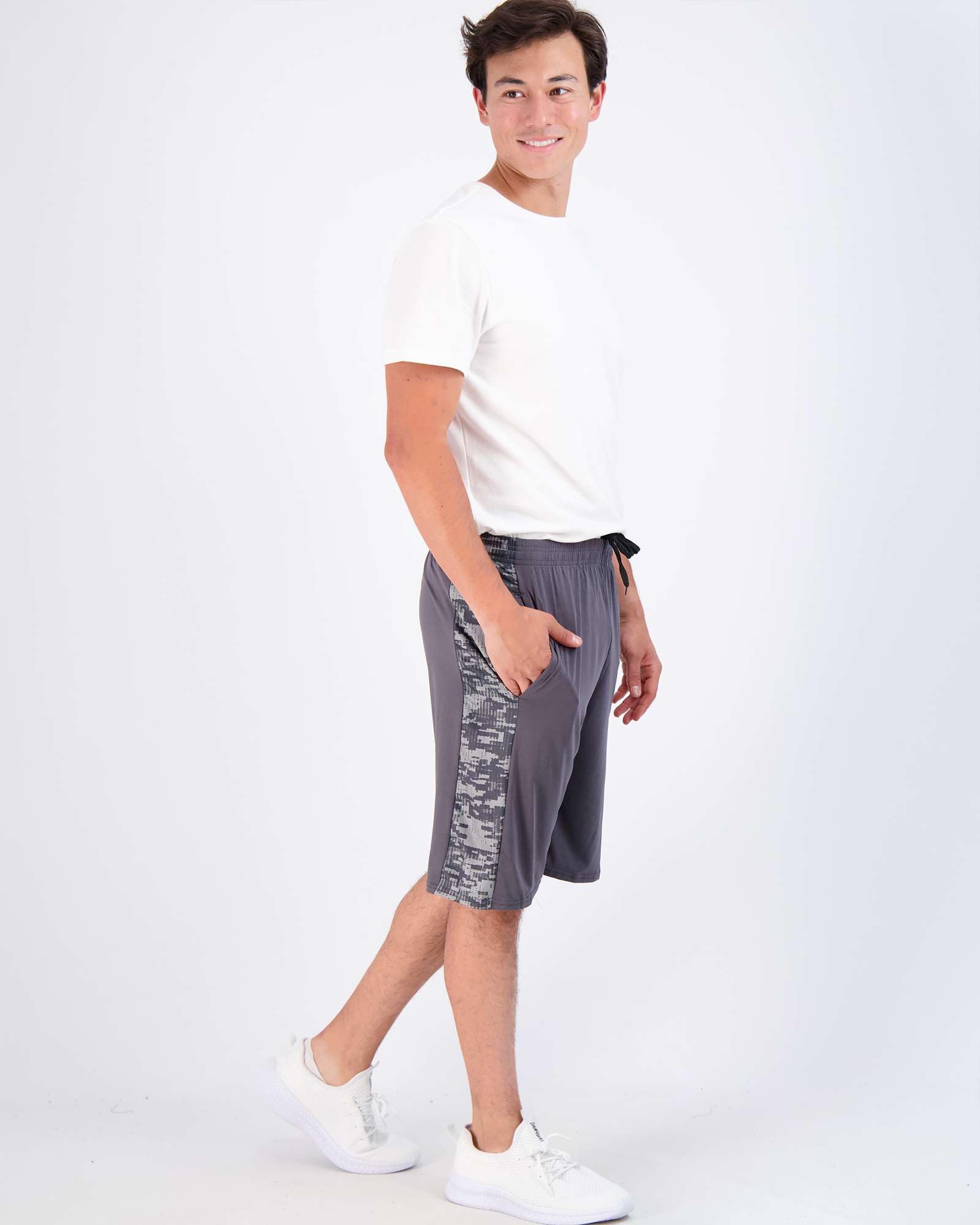 5 Pack Men's Quick Dry Athletic Shorts - Breathable Workout Running Gym Shorts with Pockets - Perfect for Training, Jogging & Casual Wear