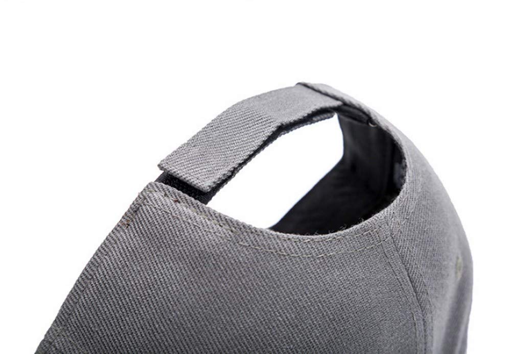 CLAPE Short Brim Baseball Cap for Men - Breathable Cotton Trucker Hat with Sun Protection & Sweatband - Perfect for Outdoor Sports, Hiking, and Casual Wear