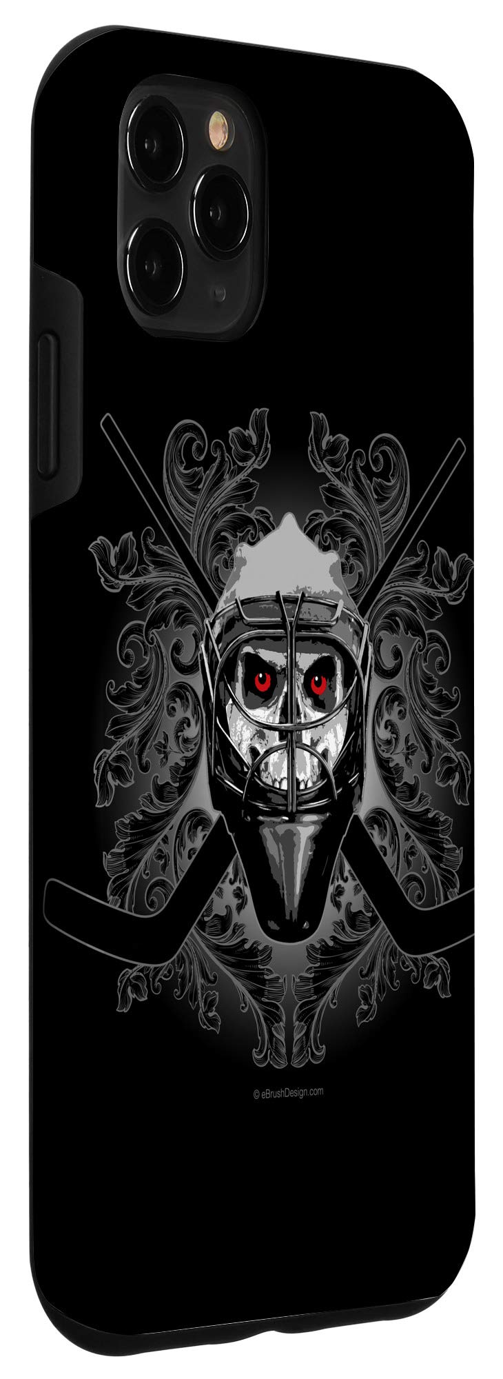 iPhone 11 Pro Max Hockey Goalie Case - Shockproof Protective Cover for Hockey Players | Perfect for Ice Hockey Games & Sports Enthusiasts