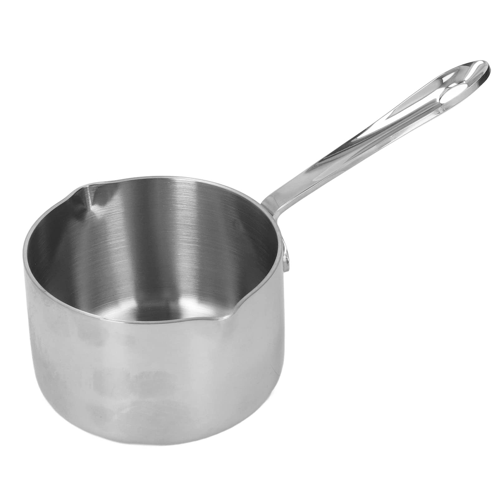 Stainless Steel Milk Pot with Induction Bottom - Classic Design for Easy Hanging Butter & Syrup Making | Perfect for Kitchen, Camping & Gift Giving