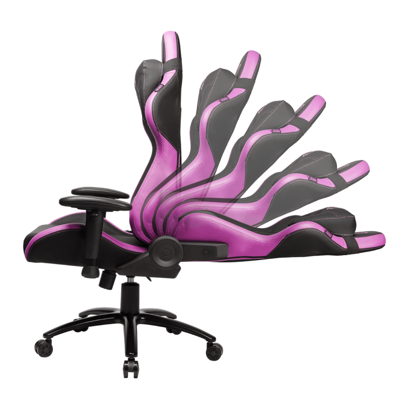 Cooler Master CMI GCR2 2019 Cm Caliber R2 Ergonomic Gaming Chair with Lumbar Support - 2 Year Warranty - Perfect for PC Gaming, Office Work & Streaming Setup